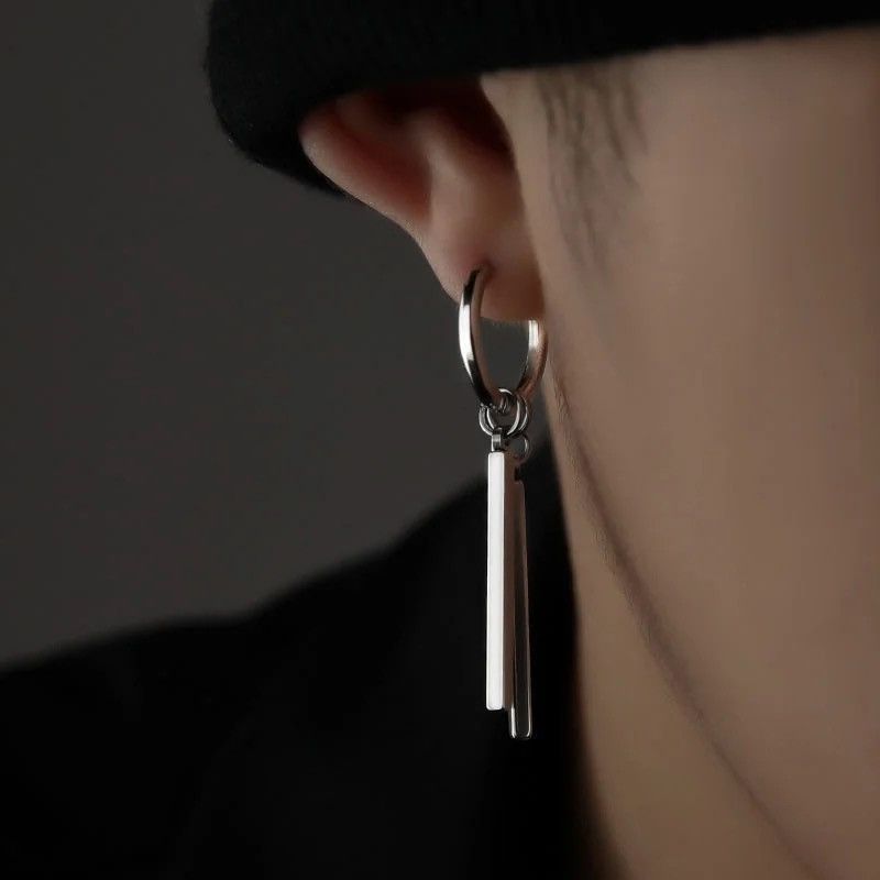 Other Geometric Long Dangle Earrings Size ONE SIZE - 3 Thumbnail