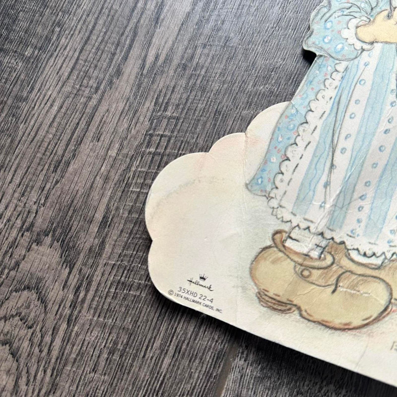 Vintage Vintage 70s Hallmark Bestsey Clark Angel Decor Poster Print Size ONE SIZE - 4 Thumbnail