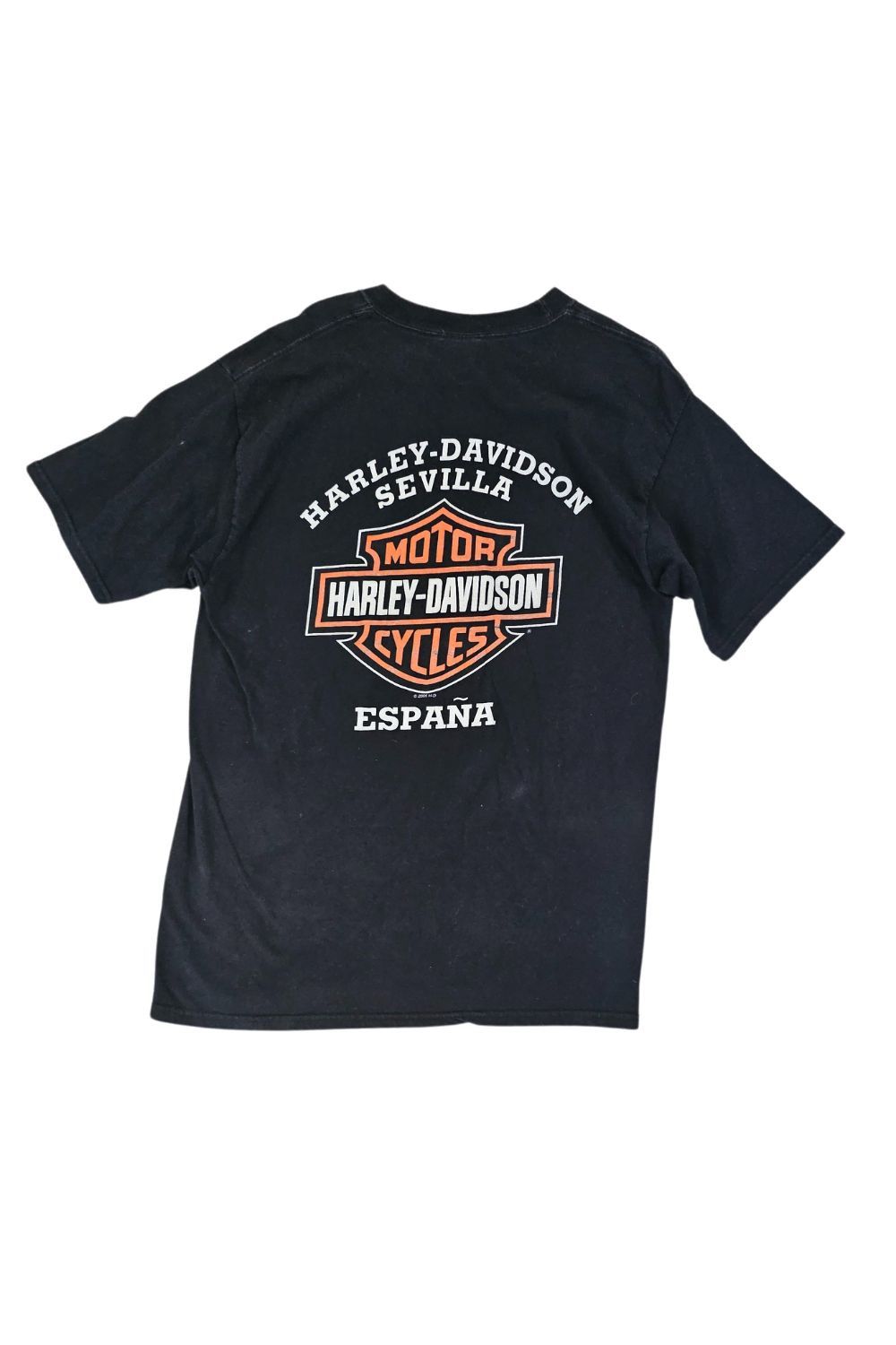 Harley Davidson 2005 Harley-Davidson “Solar Bat-Wing” Tee - Spain (USA-Made) Size US M / EU 48-50 / 2 - 2 Thumbnail