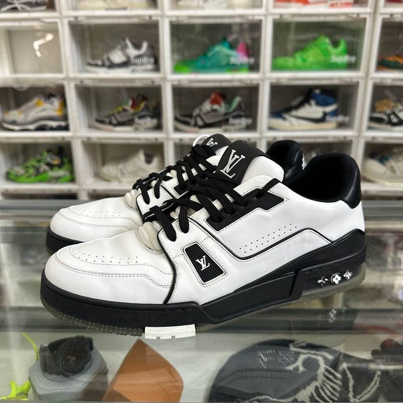 Louis Vuitton Louis Vuitton Trainer Low Top Sneakers - Size US 10 / EU 43 - 1 Thumbnail