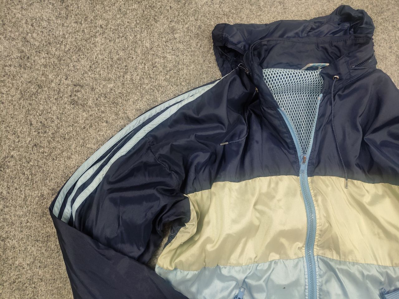 Adidas Vintage 90's Adidas Trefoil Track Zip Light Jacket Retro Size US S / EU 44-46 / 1 - 9 Thumbnail