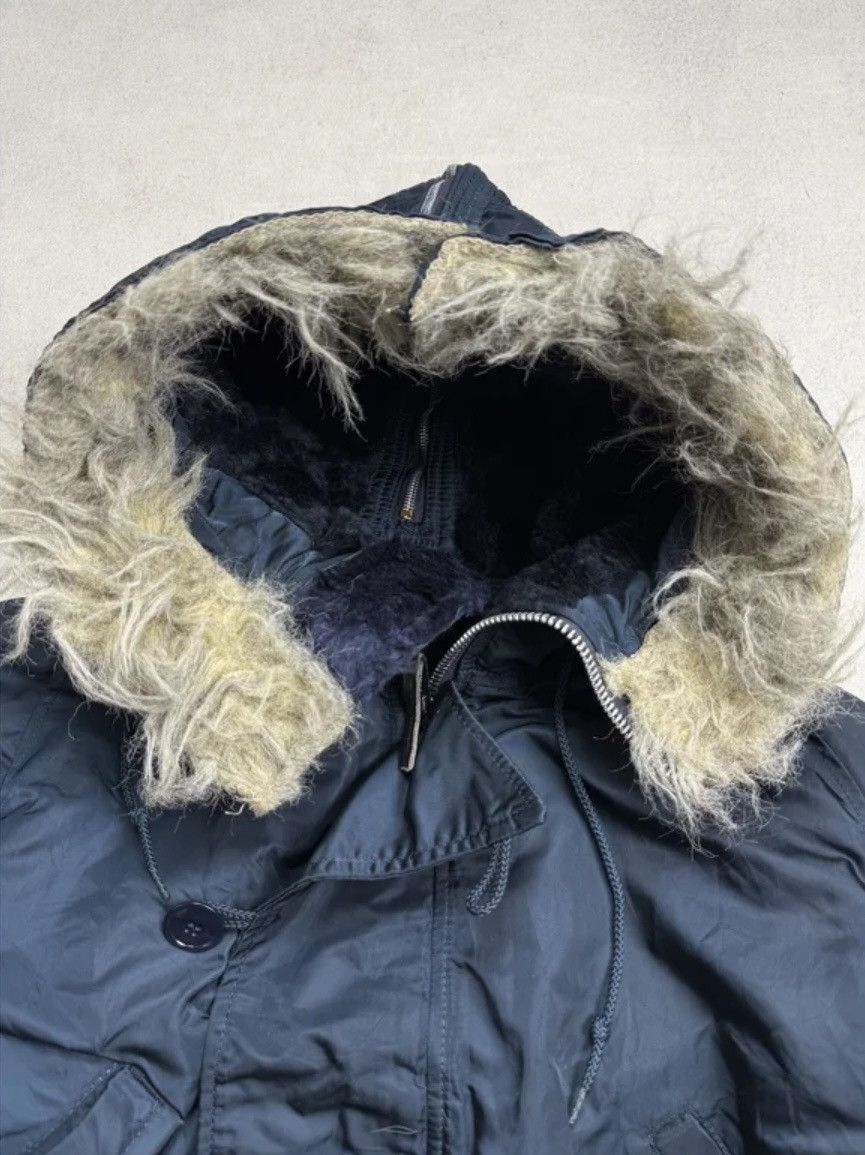 Alpha Industries Vintage Alpha Industries Fur N-2B Bomber Jacket Size US L / EU 52-54 / 3 - 5 Thumbnail