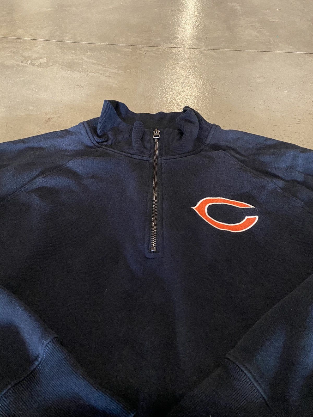 NFL × Vintage NFL Chicago Bears HalfZip Jacket Size US XL / EU 56 / 4 - 3 Thumbnail