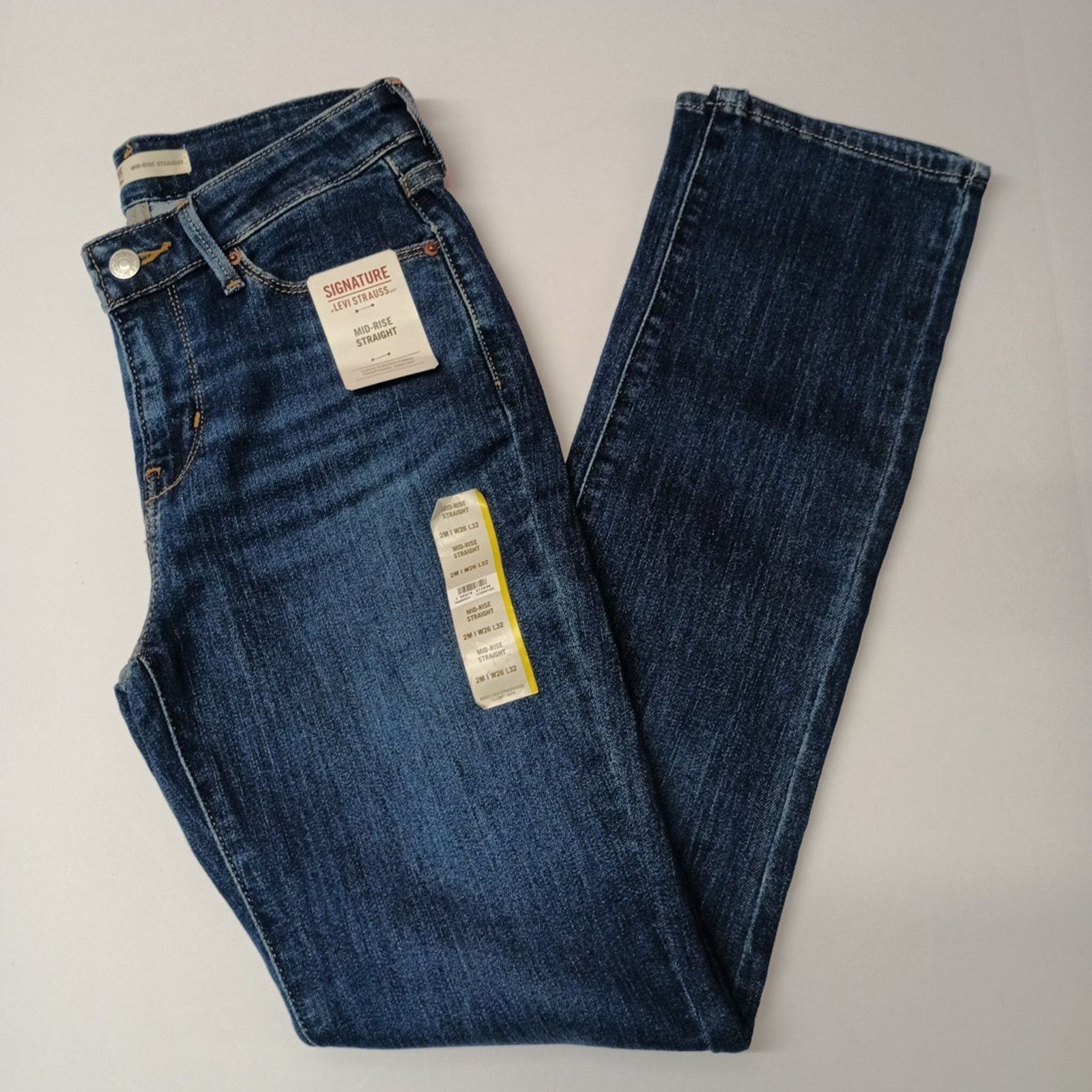 Levi's Levi Signature High Rise Skinny Jeans Woman's Size 2 M 26x32 Size 26" / US 2 / IT 38 - 1 Thumbnail
