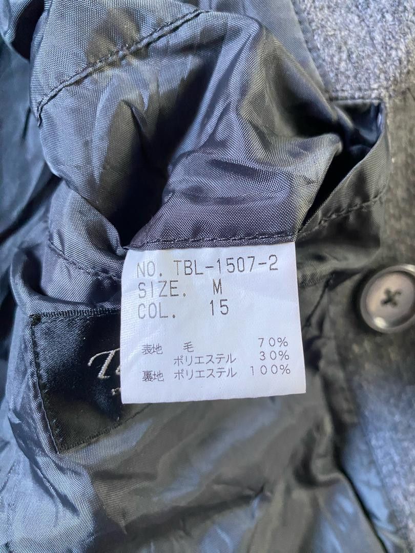 If Six Was Nine × Tornado Mart Tornado Mart Japan Double Collar Wool Jacket Size S / US 4 / IT 40 - 6 Thumbnail