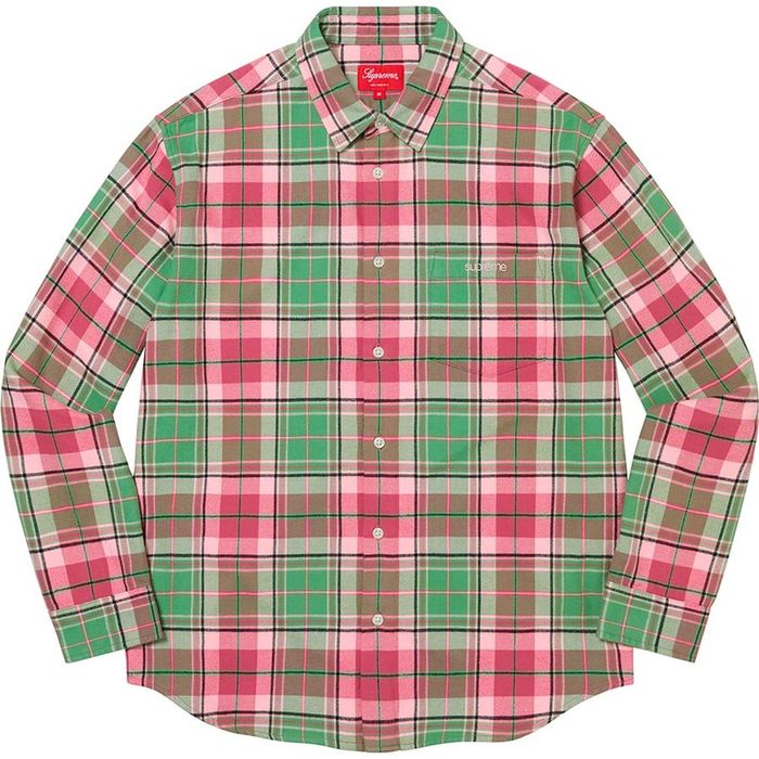 Supreme SUPREME PLAID FLANNEL SHIRT (FW22) | Grailed