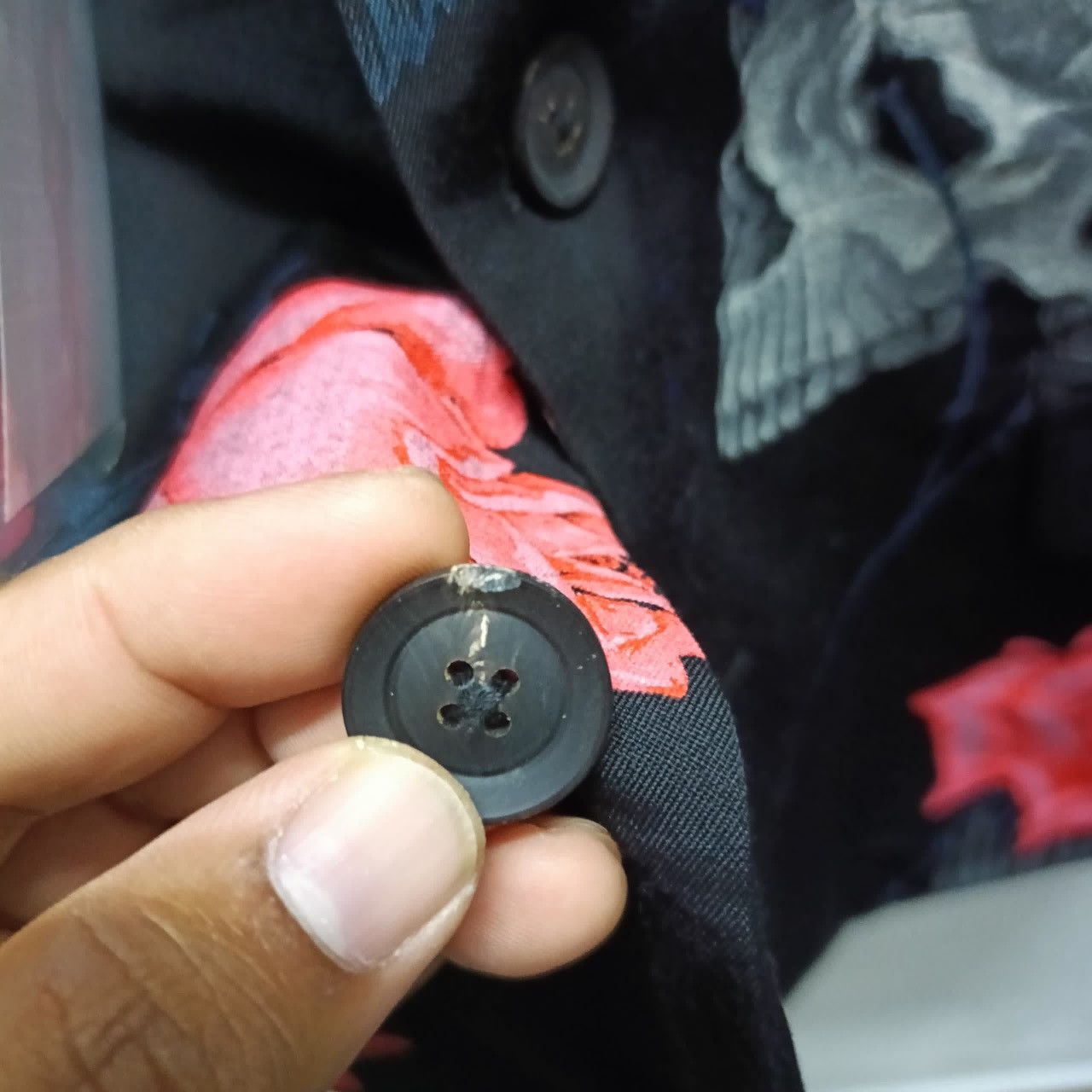 Vintage × Yohji Yamamoto Fall 2014 Yohji Yamamoto Skull Blazer Size 38R - 17 Thumbnail