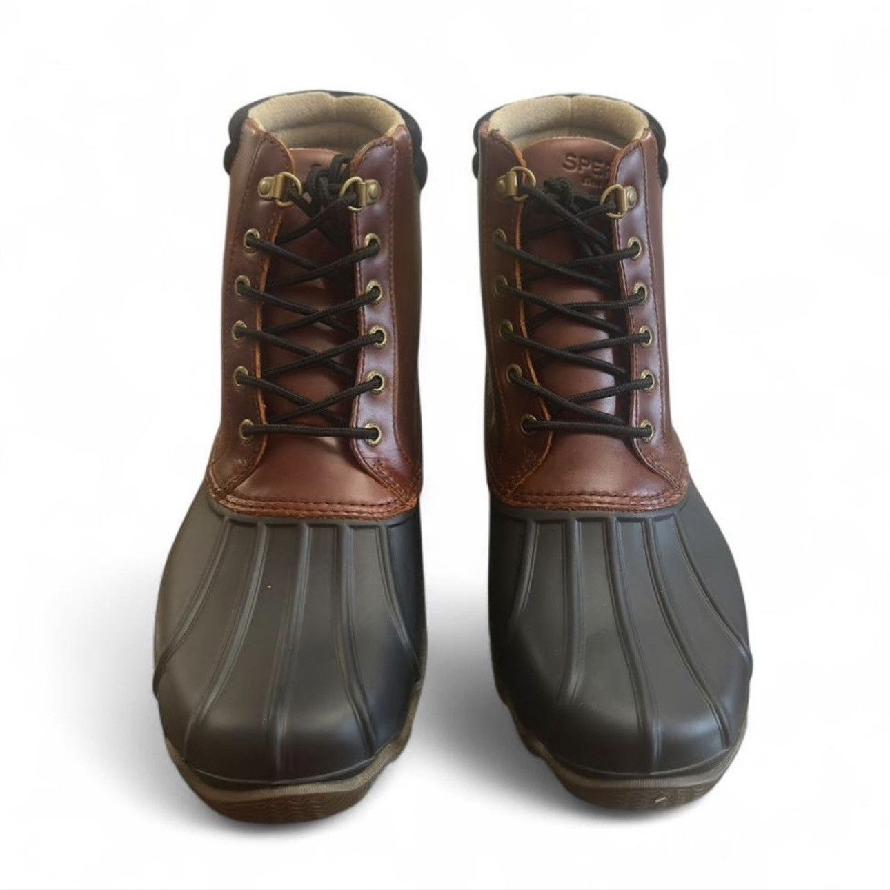 Sperry NWT Sperry Brown/Black Duck Boots Size US 9.5 Size US 9.5 / EU 42-43 - 1 Thumbnail