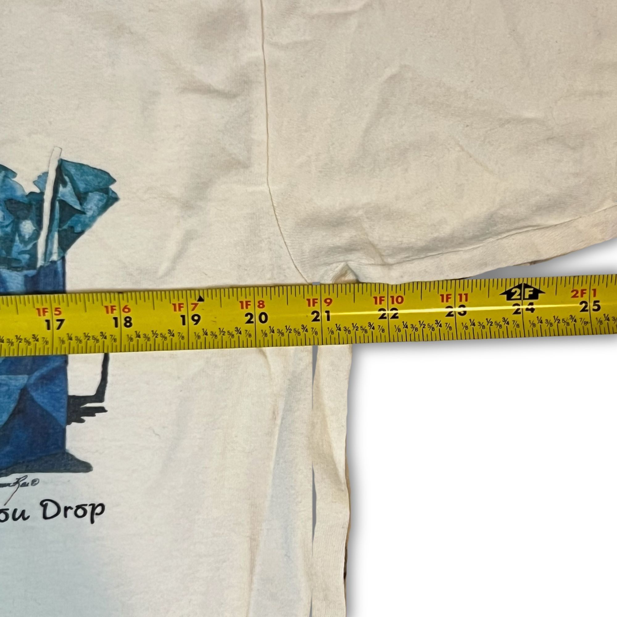Other White Graphic T-Shirt Denim & Diamonds NYC "Shop Till You Dr Size US L / EU 52-54 / 3 - 7 Thumbnail