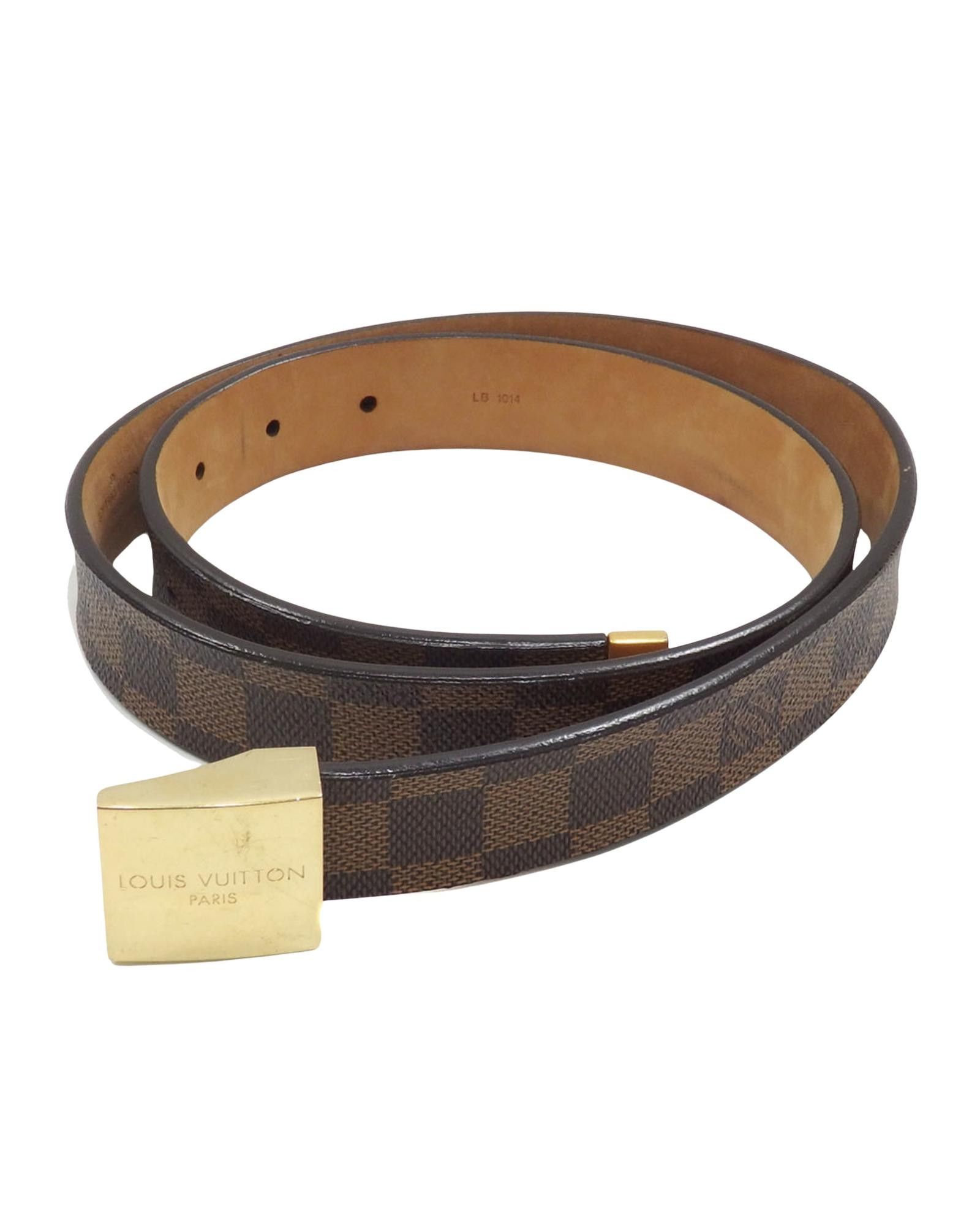 Louis Vuitton LV Shape Belt Monogram 40MM Prism