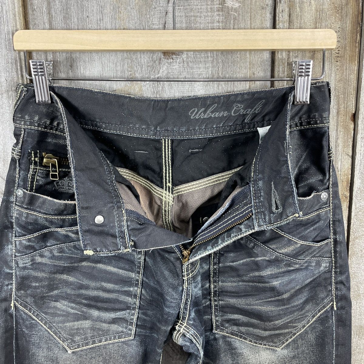 Japanese Brand × Vintage Vintage Urban Craft Distressed Bush Pants Size US 28 / EU 44 - 7 Thumbnail