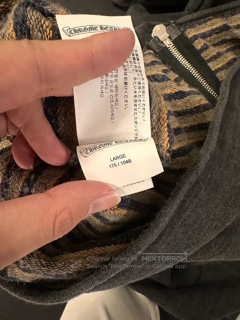 Chrome Hearts CHROME HEARTS Size L Graffiti embroidery zipper hoodie Size US L / EU 52-54 / 3 - 4 Thumbnail