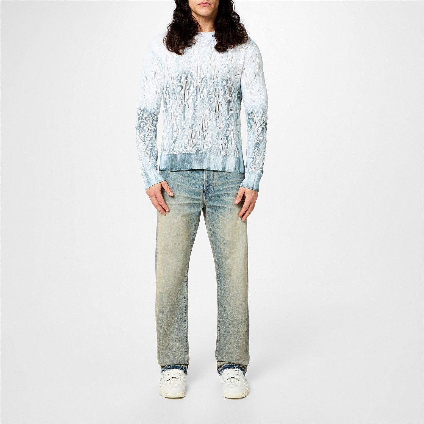 Amiri AMIRI All-Over Logo Jumper Size US L / EU 52-54 / 3 - 5 Thumbnail