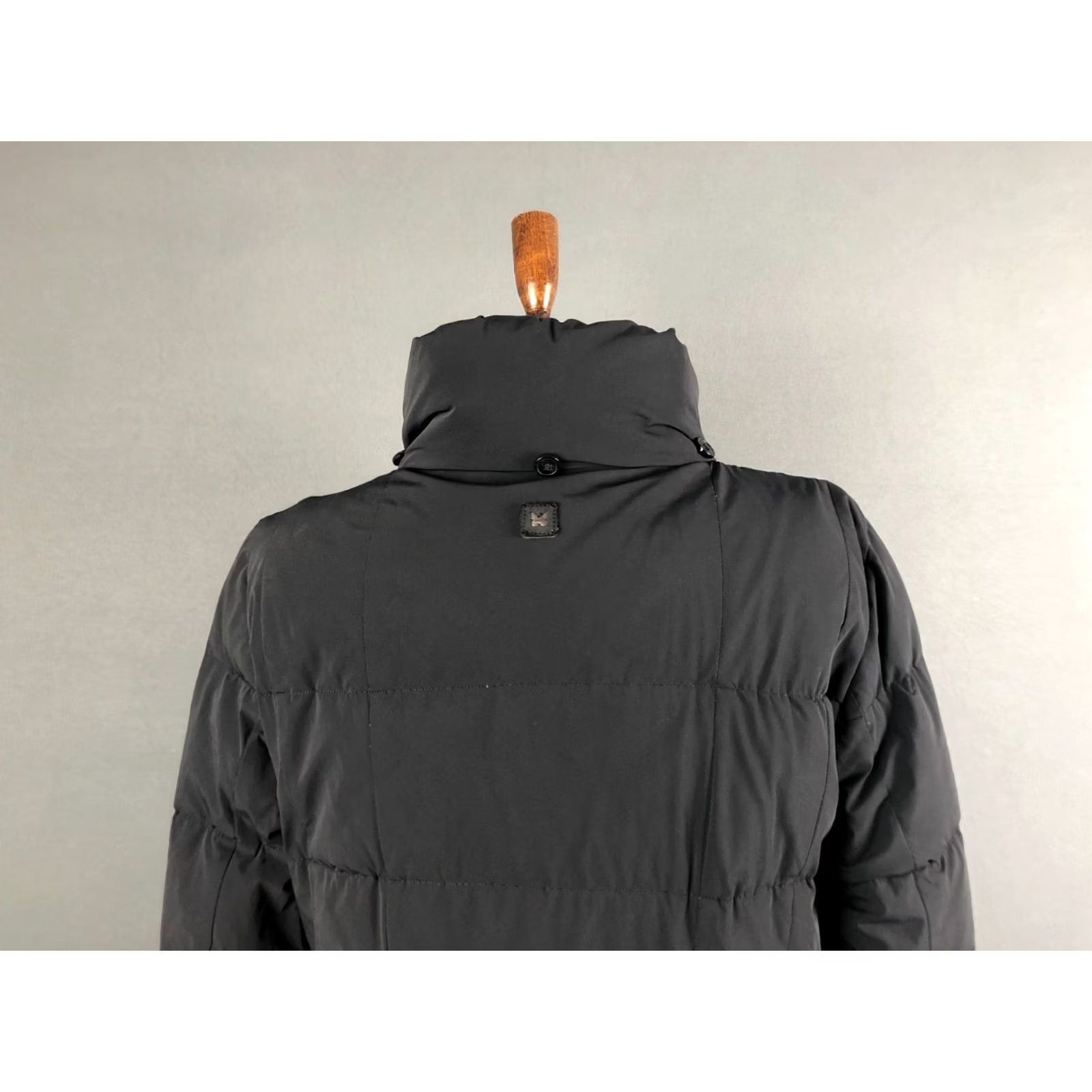 Vintage Weekend Max Mara Arctic Coat Women's Size 12 Black Polyamide Hooded Full Zip Size XL / US 12-14 / IT 48-50 - 4 Thumbnail