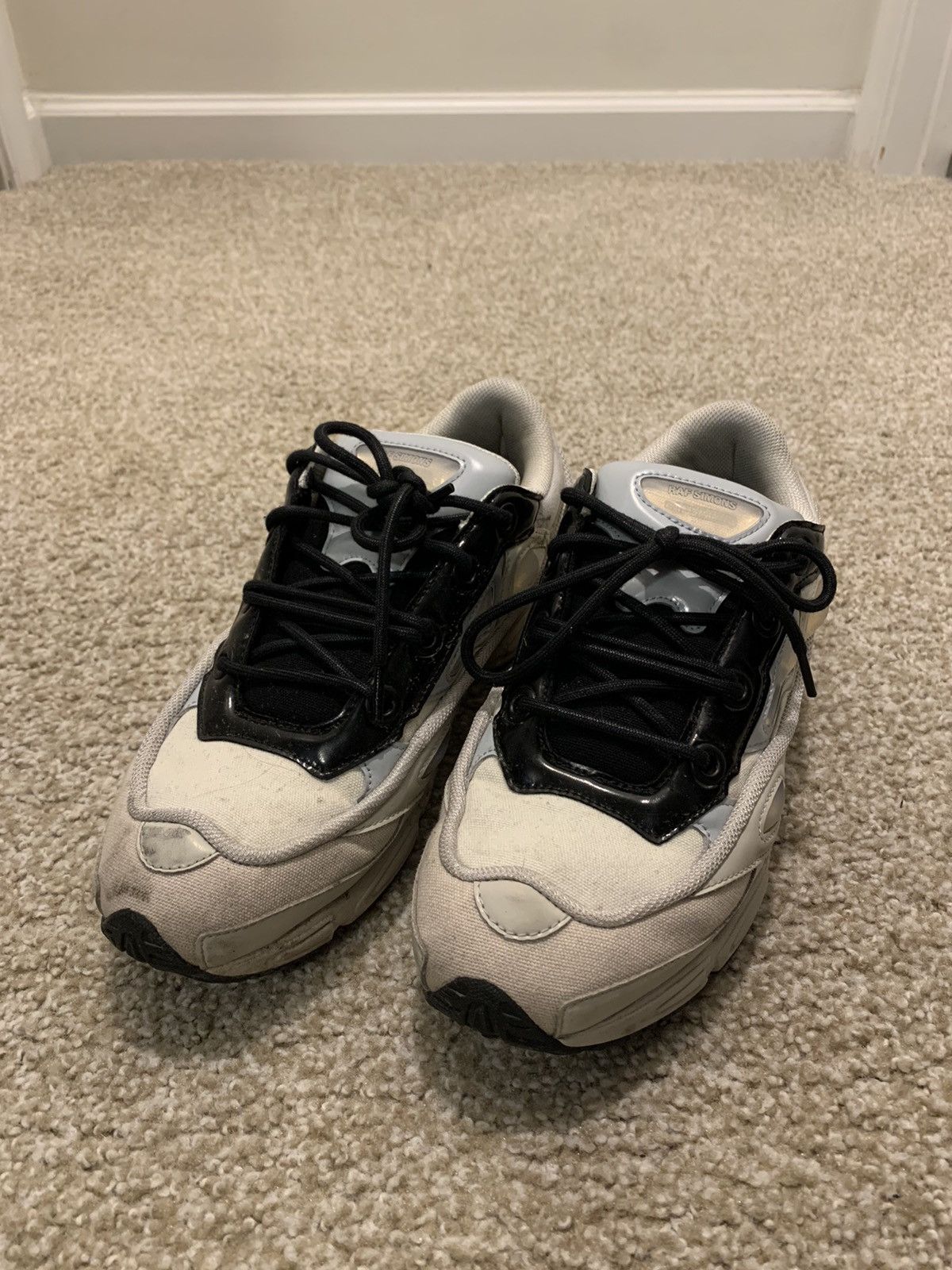 raf simons ozweego cream