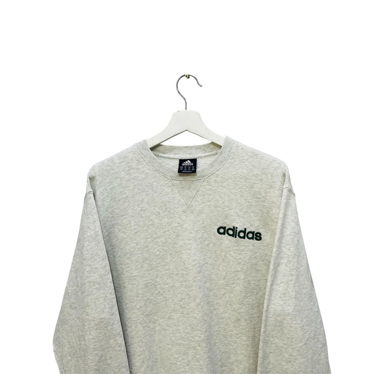 Adidas Vintage adidas 90's logo embroidery sweatshirt very nice! Size US L / EU 52-54 / 3 - 2 Thumbnail