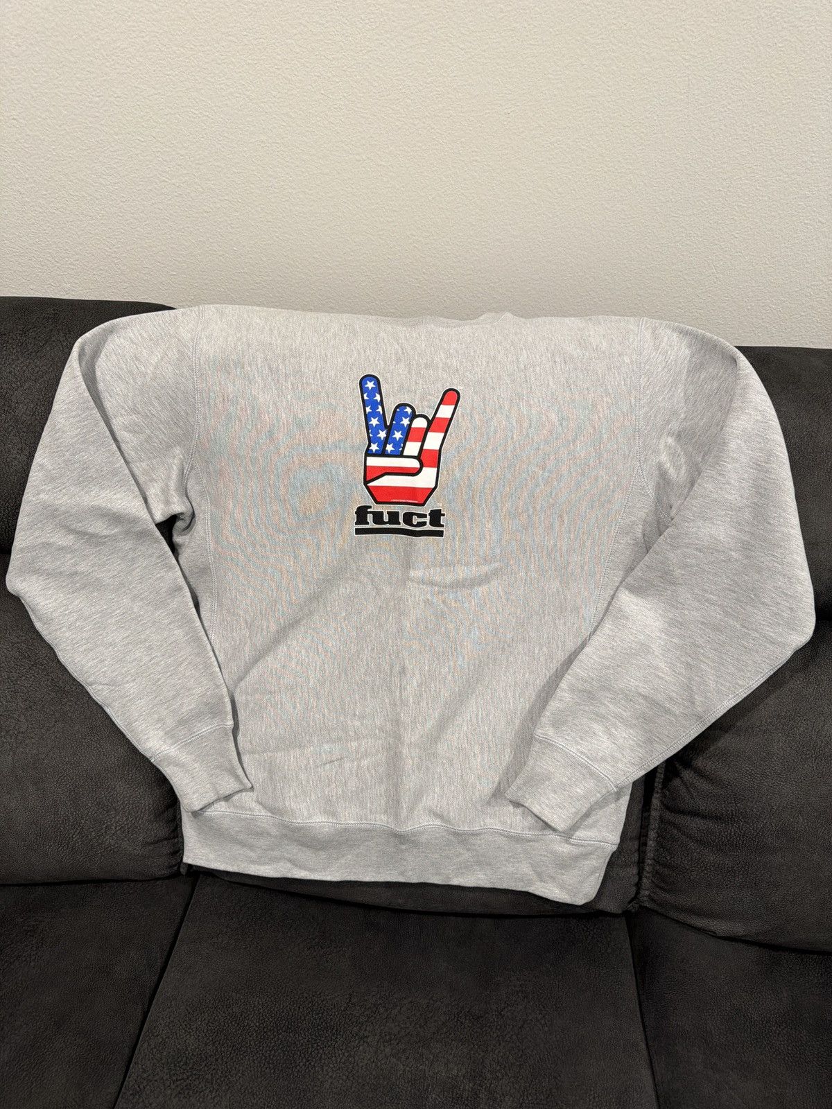 FUCT Fuct Horns Crewneck Size US M / EU 48-50 / 2 - 2 Thumbnail