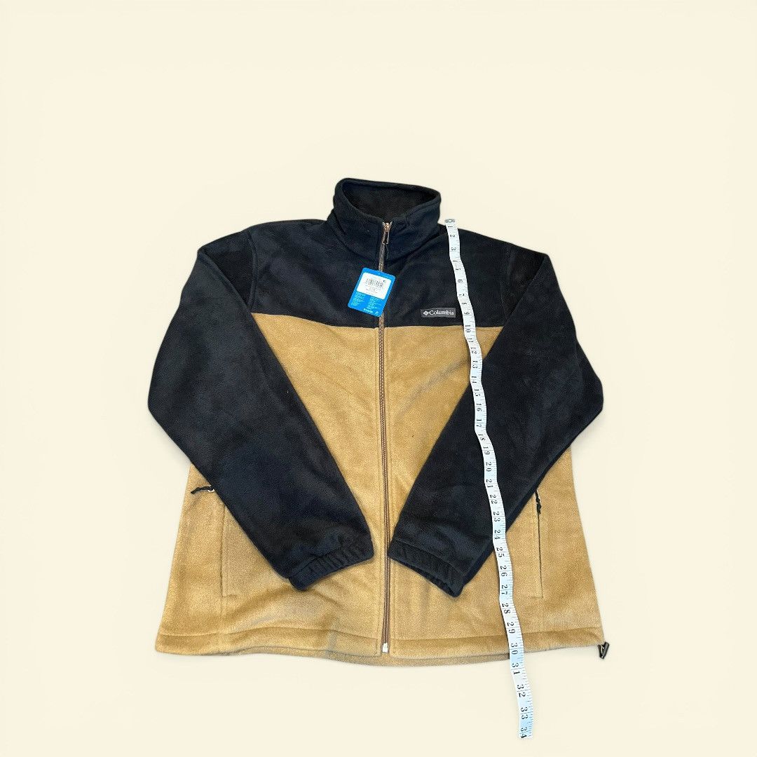 Columbia Columbia Two-Tone Brown & Black Fleece Sweatshirt Size US L / EU 52-54 / 3 - 4 Thumbnail