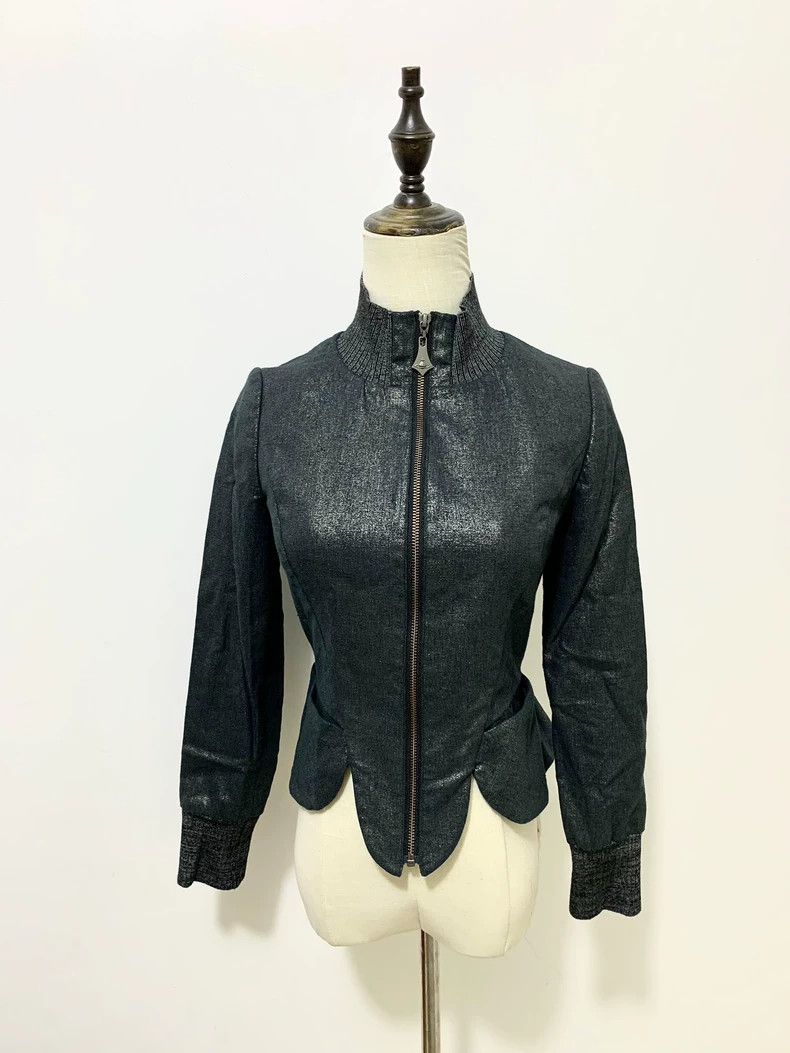 Vivienne Westwood Vivienne Westwood size1 Black cardigan jacket with black pe Size M / US 6-8 / IT 42-44 - 2 Thumbnail