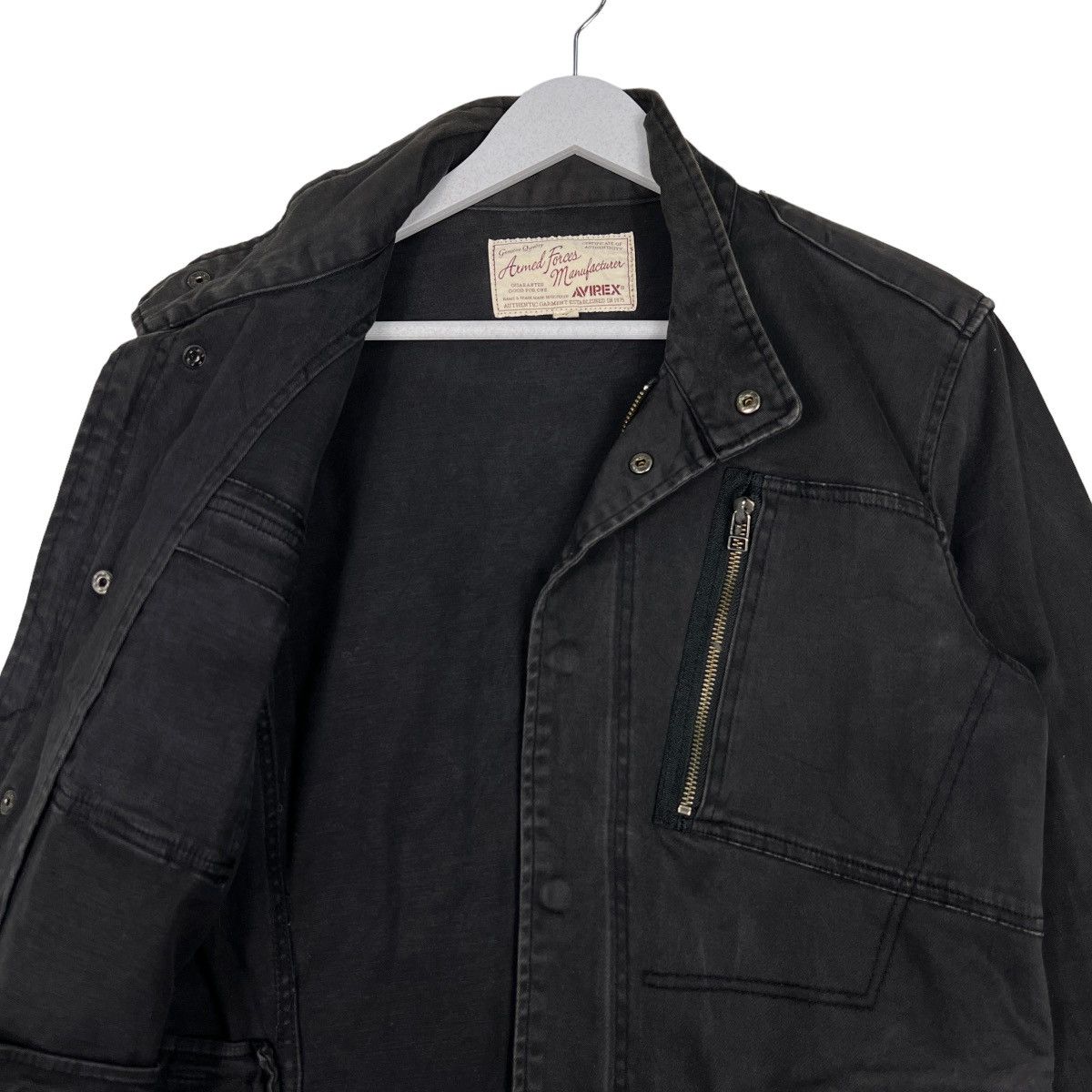 Avirex 🔥 VINTAGE AVIREX MULTI POCKET CARGO ARMED FORCE MANUFACTURE Size US M / EU 48-50 / 2 - 10 Thumbnail