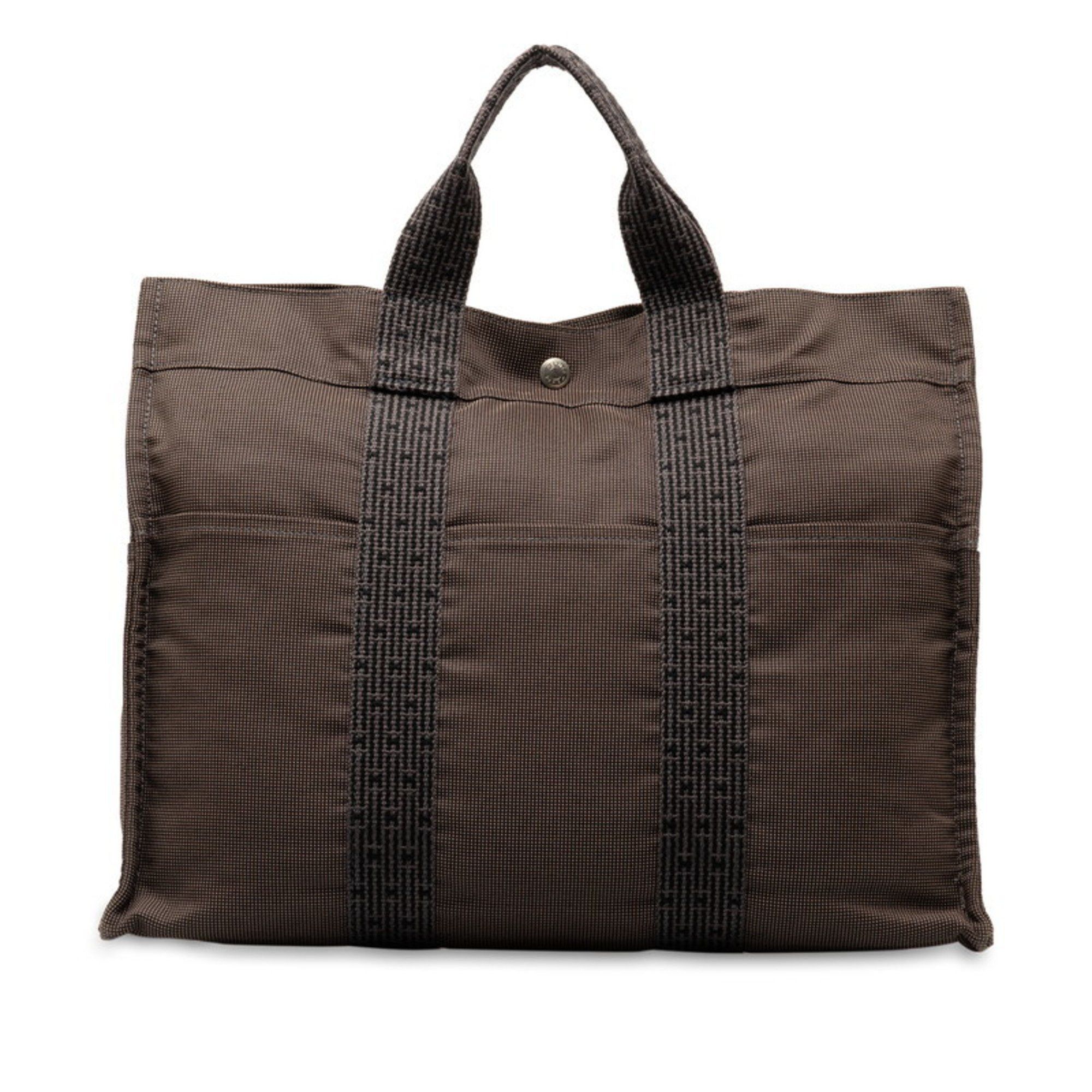 image of Hermes Herline Tote in Brown, Women's