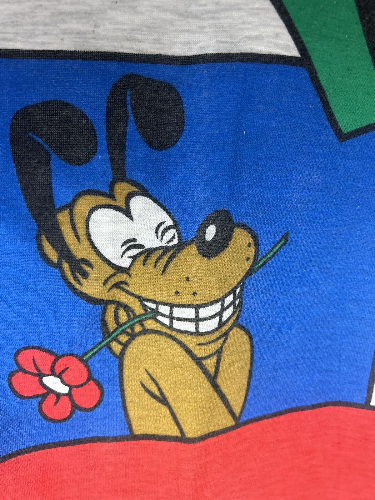 Vintage Vintage 90s Disney Mickey & His Friends Pullover Hoodie Size US L / EU 52-54 / 3 - 2 Thumbnail