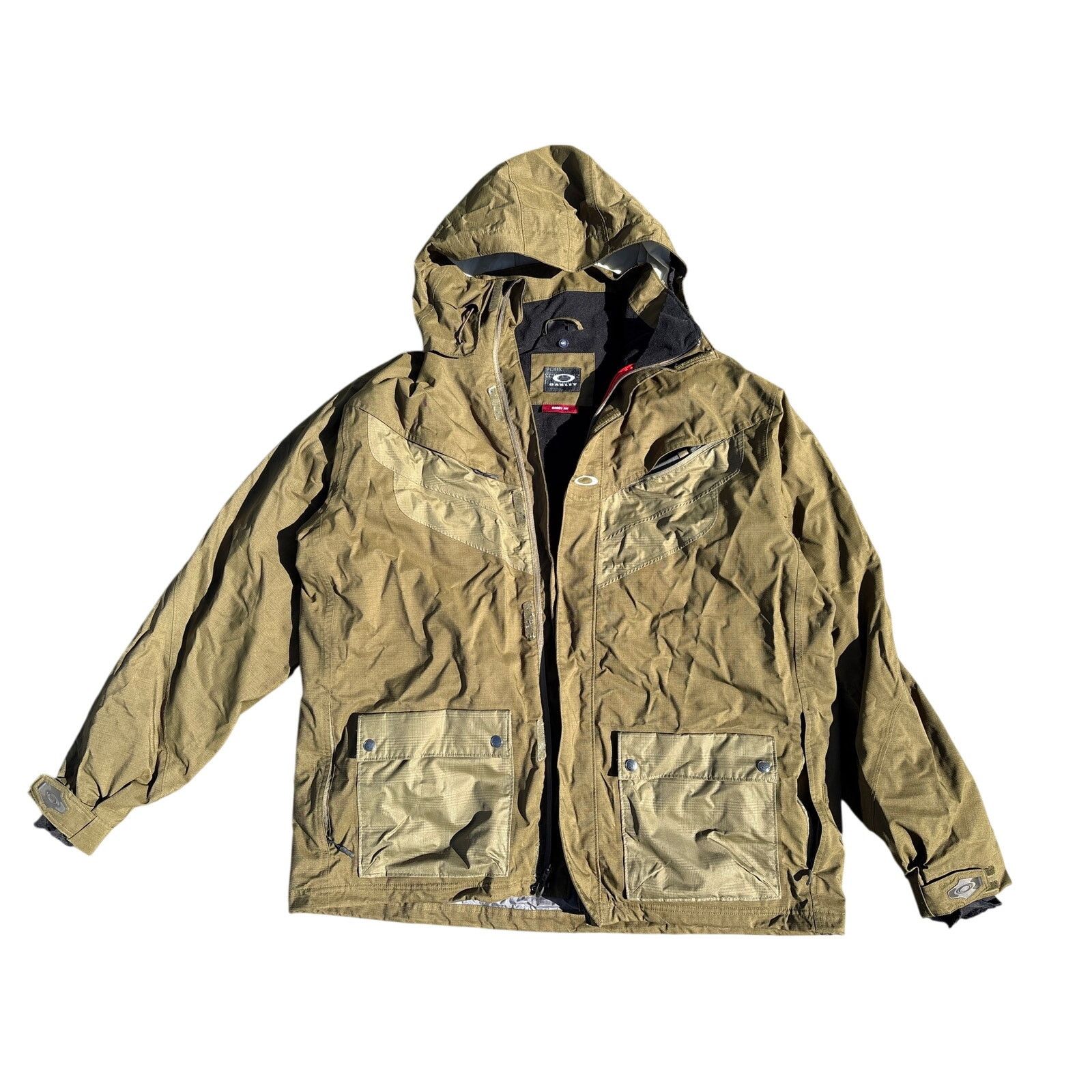 Oakley Y2K Oakley Baggy fit Jacket olive Green 2 ton ski coat 2007 Size US XL / EU 56 / 4 - 1 Thumbnail