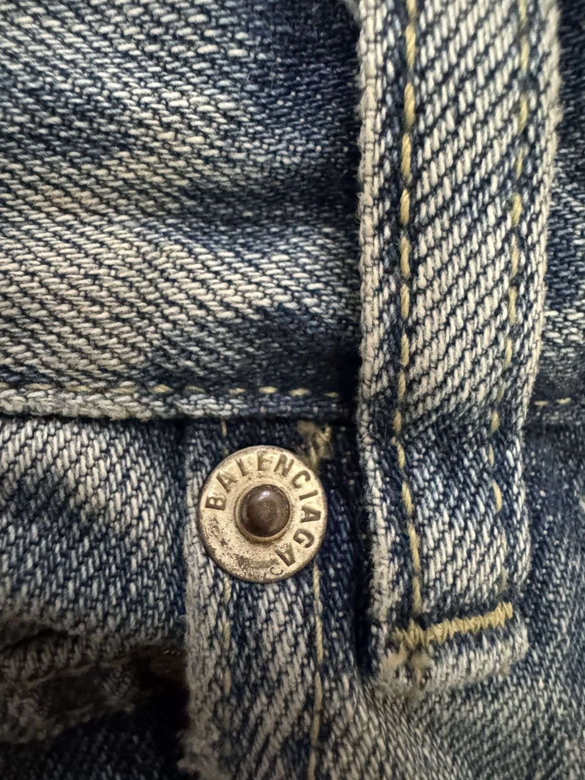 Balenciaga Balenciaga Flared Denim Jeans in Outback Blue BNWT S Size US 31 - 22 Thumbnail