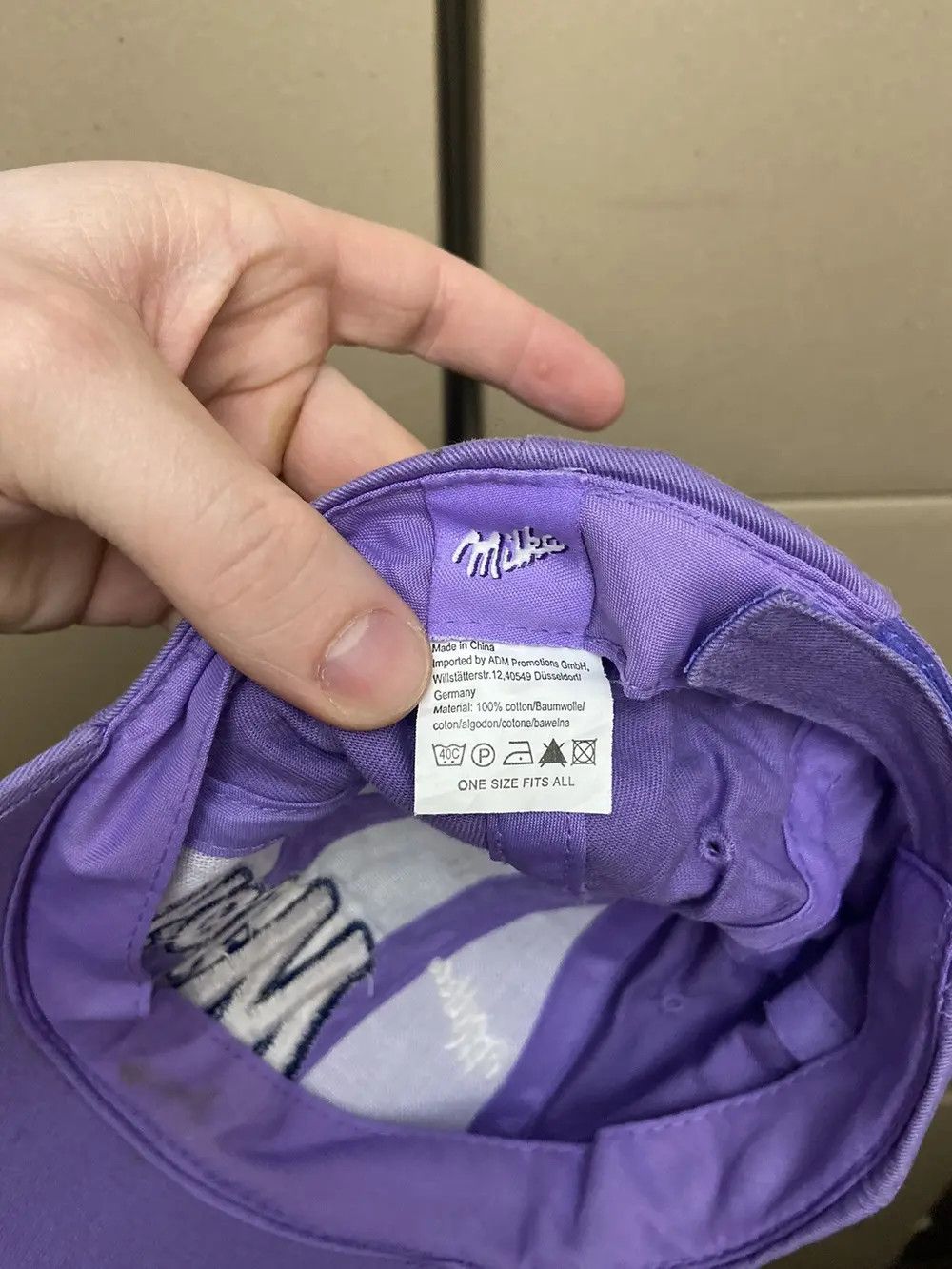 Vintage VINTAGE MILKA M-JOY PROMO CAP HAT Y2K SKATE STREETWEAR USA Size ONE SIZE - 10 Thumbnail