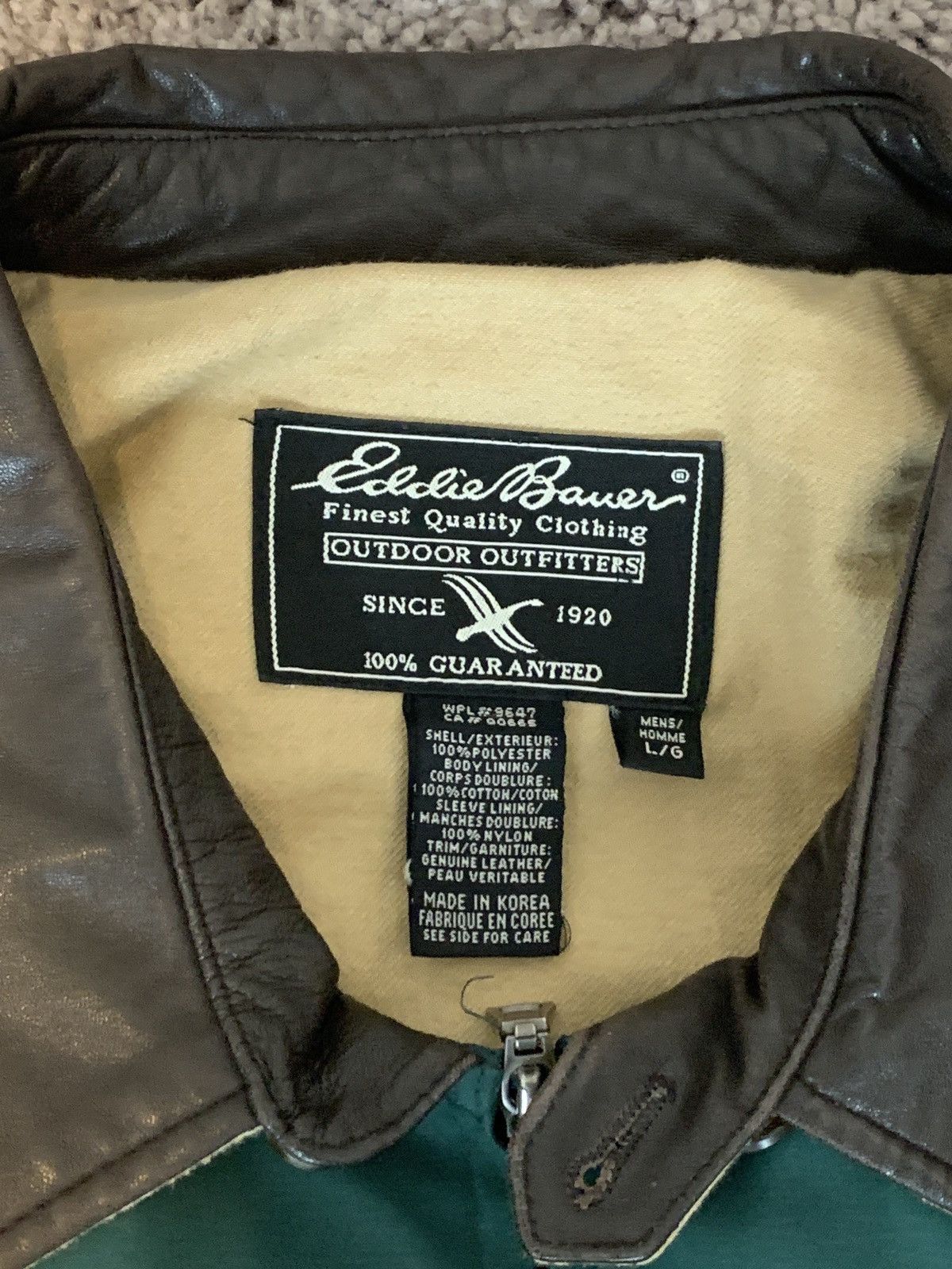 Eddie Bauer Eddie Bauer light bomber rain coat Size US L / EU 52-54 / 3 - 5 Thumbnail