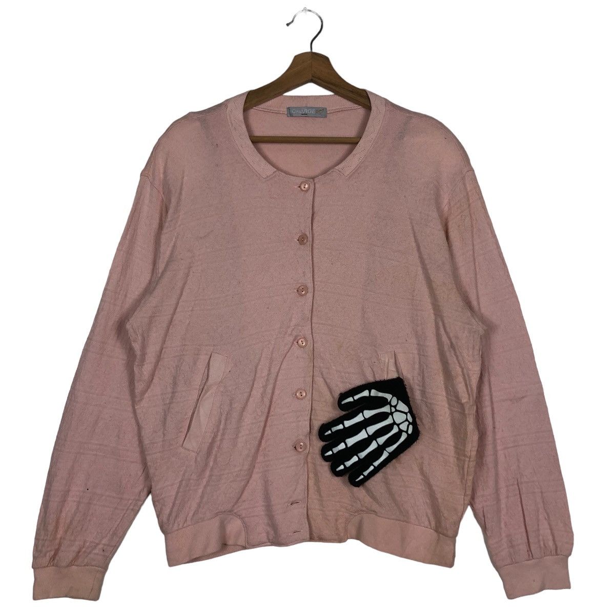 🔥90’s Vintage Knit Sweatshirt Charger Japan Issey Miyake