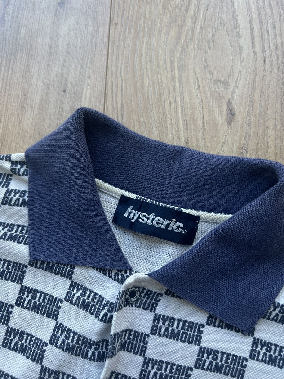 Hysteric Glamour 00’s HYSTERIC GLAMOUR Y2K OLD MONEY JAPAN MONOGRAM T-SHIRT Size US M / EU 48-50 / 2 - 7 Thumbnail