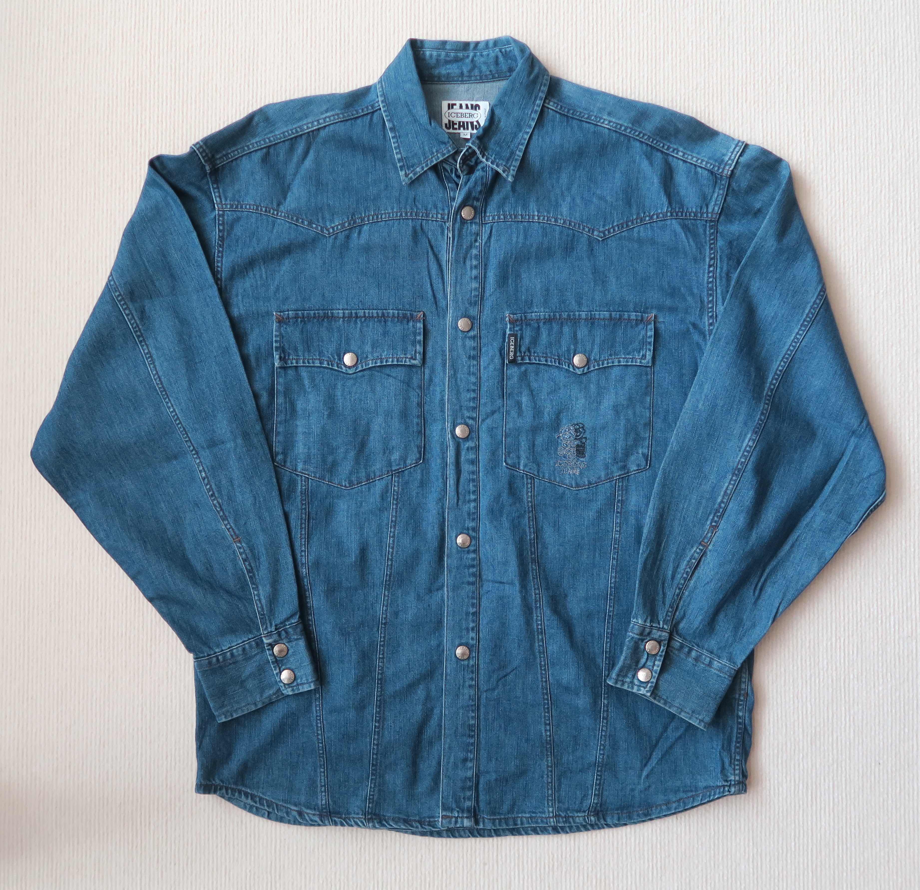Iceberg Iceberg x Peanuts Co. Snoopy & Friends Denim Shirt Size US M / EU 48-50 / 2 - 1 Thumbnail