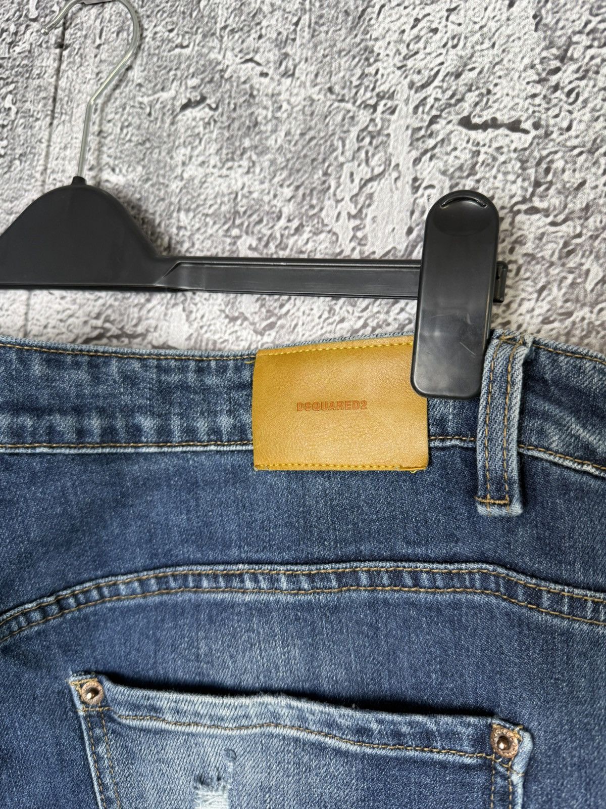 Dsquared2 Dsquared2 Distressed Denim Blue Slim Jeans Men’s Size 54 Size US 38 / EU 54 - 9 Thumbnail