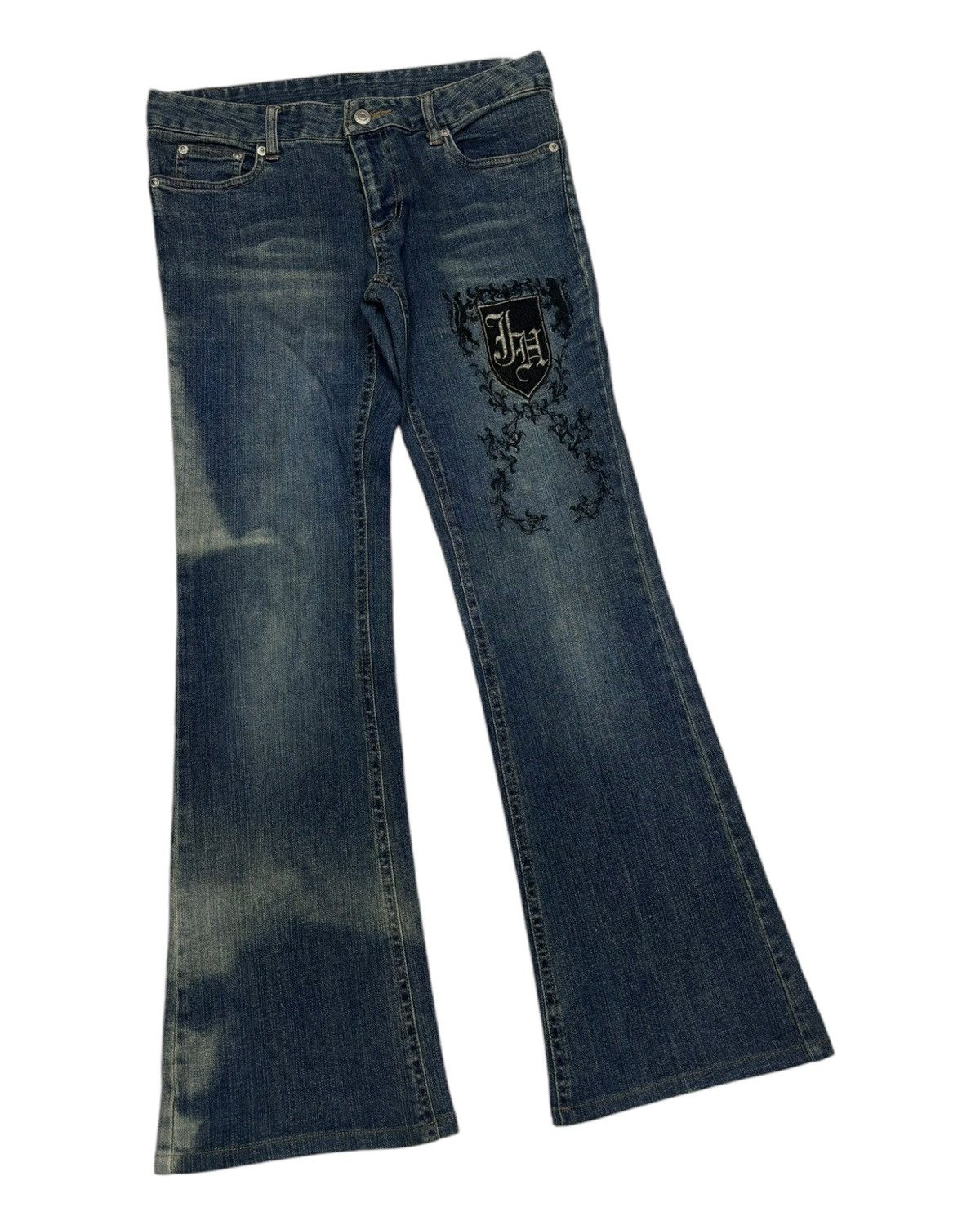 Hysteric Glamour FLARE🔥HYSTERIC GLAMOUR STYLE STYLE JAPAN DENIM JEANS Size 30" / US 8 / IT 44 - 3 Thumbnail