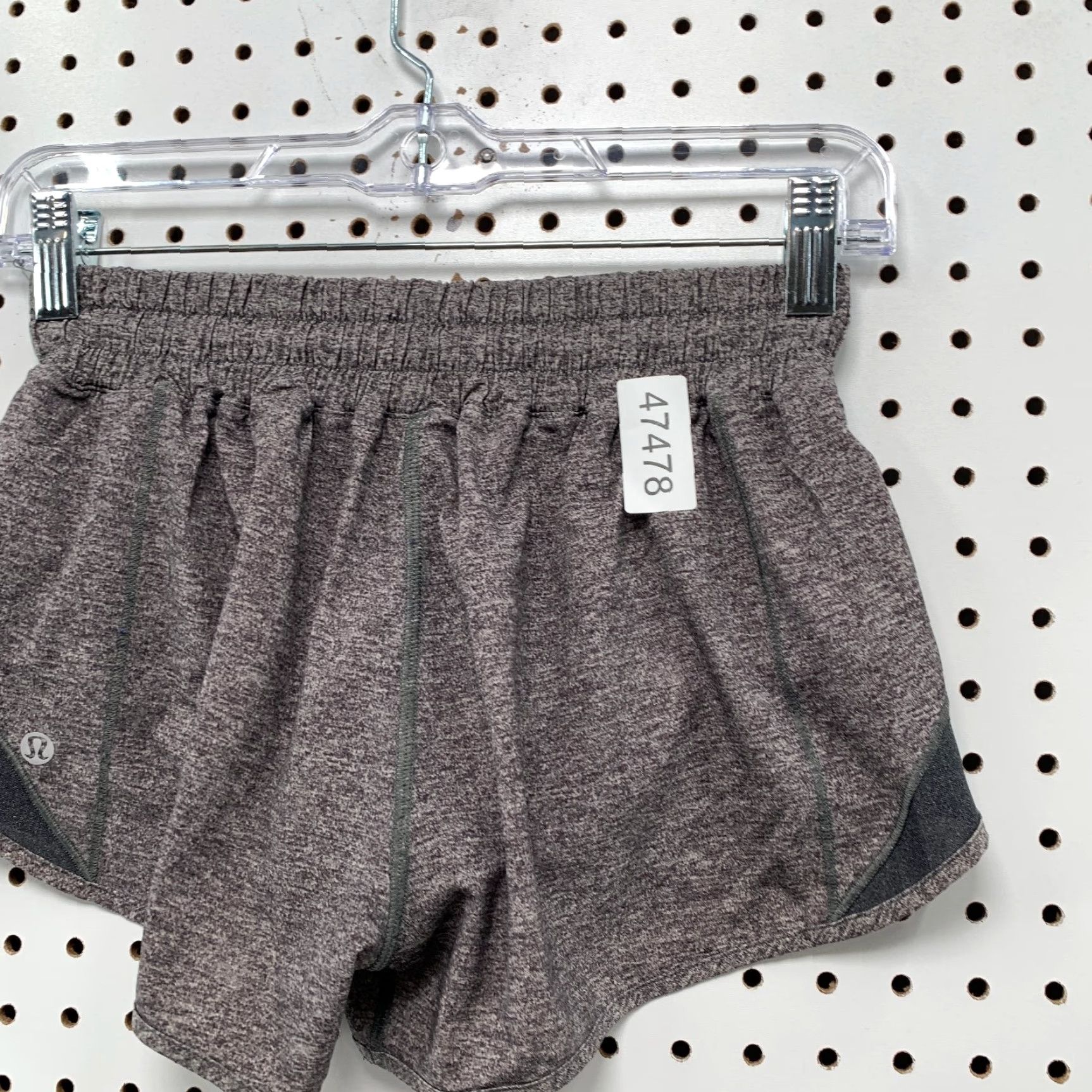 Lululemon Lululemon Athletic Active Shorts Womens Size 4 Gray Elastic Waist Run Yoga Size 27" / US 4 / IT 40 - 5 Thumbnail