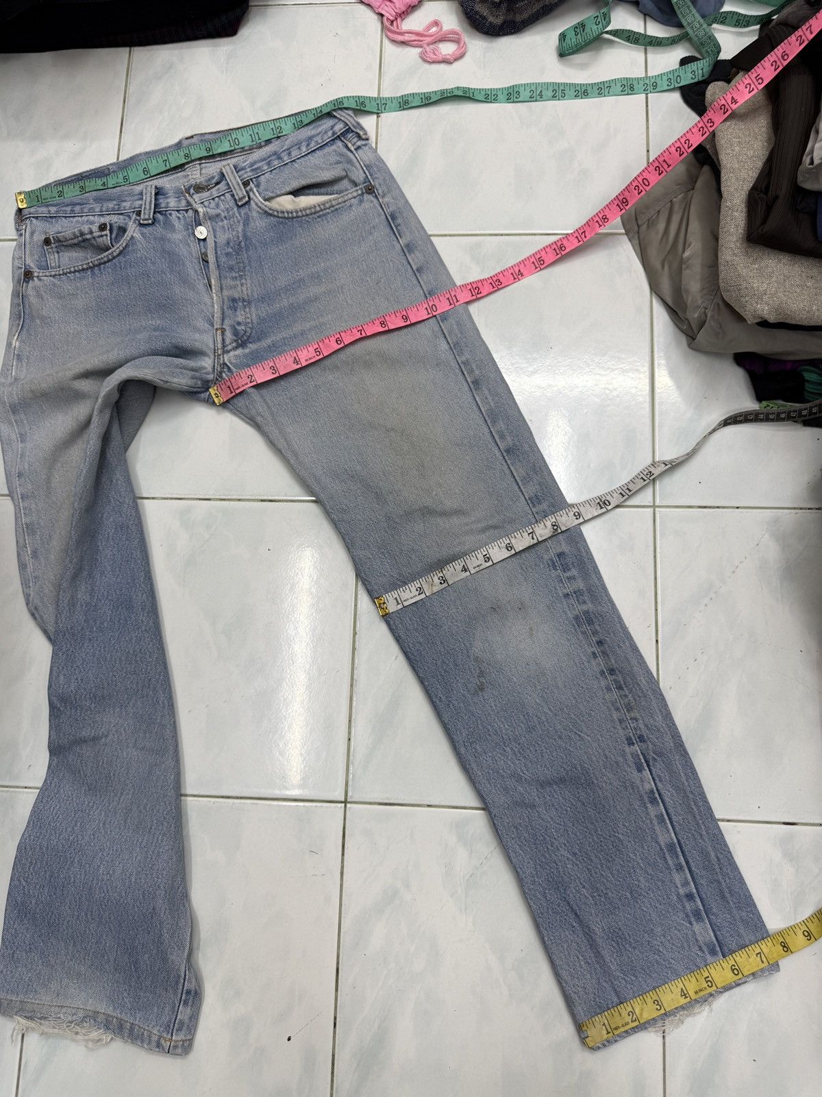 Levi's 🔥🔥🔥ARCHIVE VINTAGE LEVIS 501 SELVEDGE DENIM Size US 30 / EU 46 - 18 Thumbnail