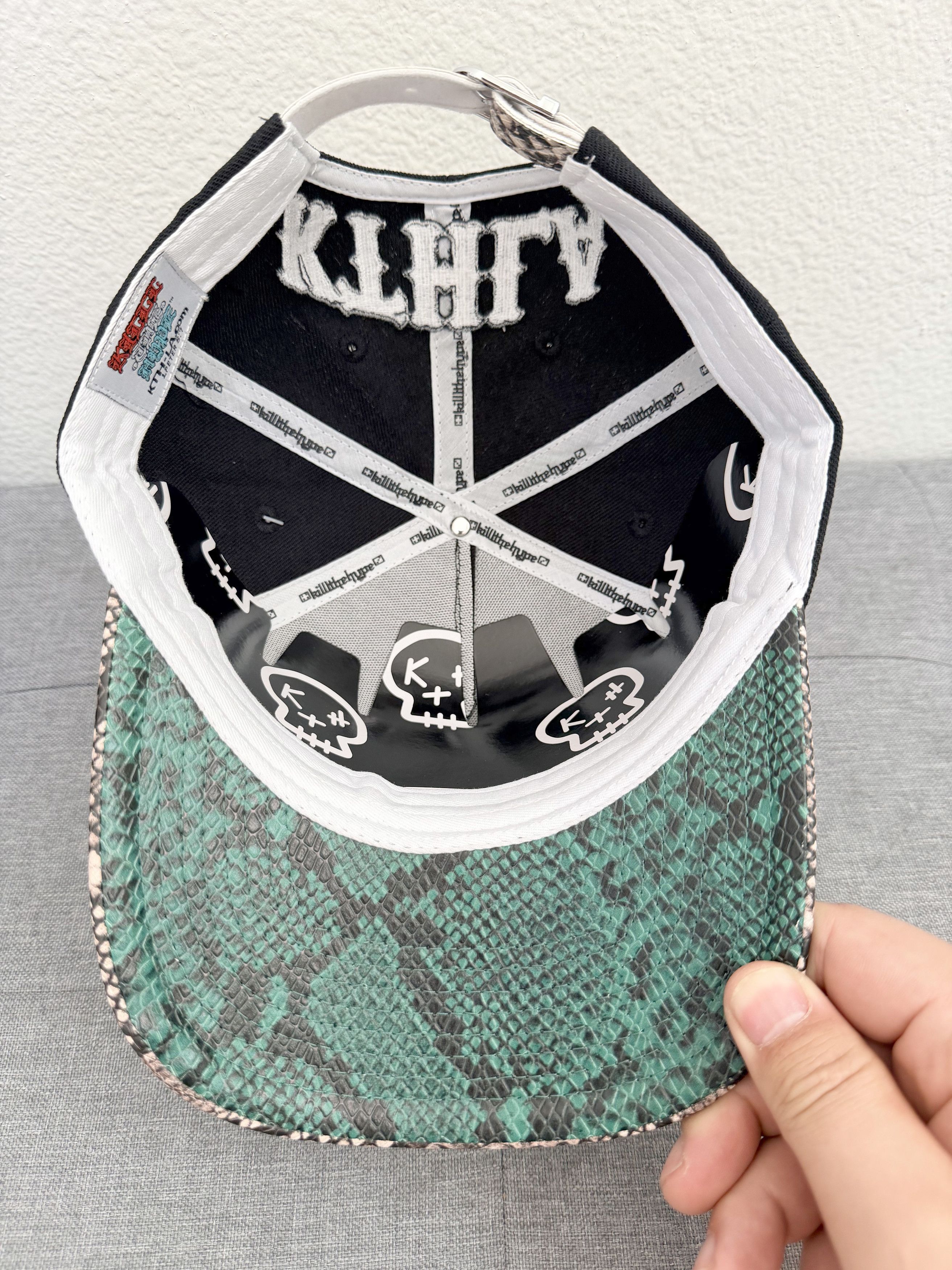 Other KTH Kill The Hype SnapBack Hat Snakeskin Print Size ONE SIZE - 7 Thumbnail