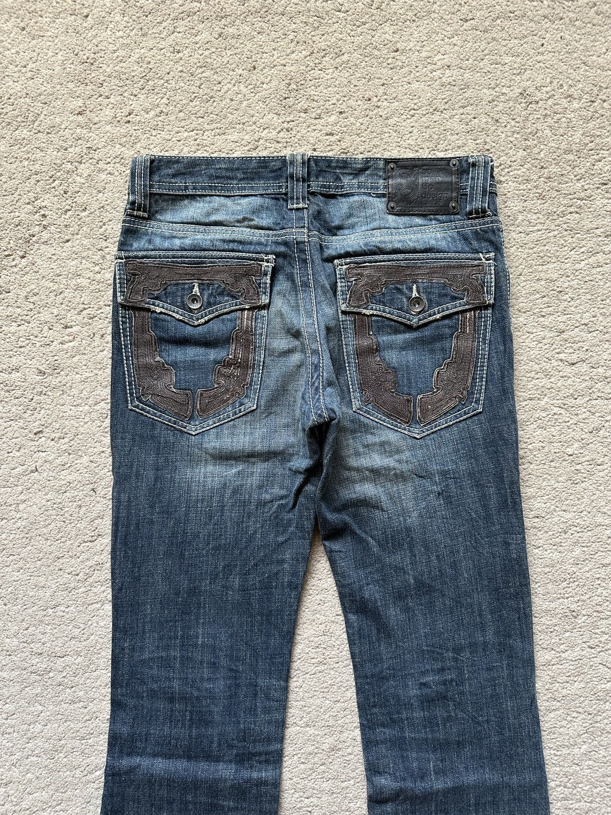semanticdesign 2000s Semanticdesign Guns Jeans Size US 31 - 2 Thumbnail