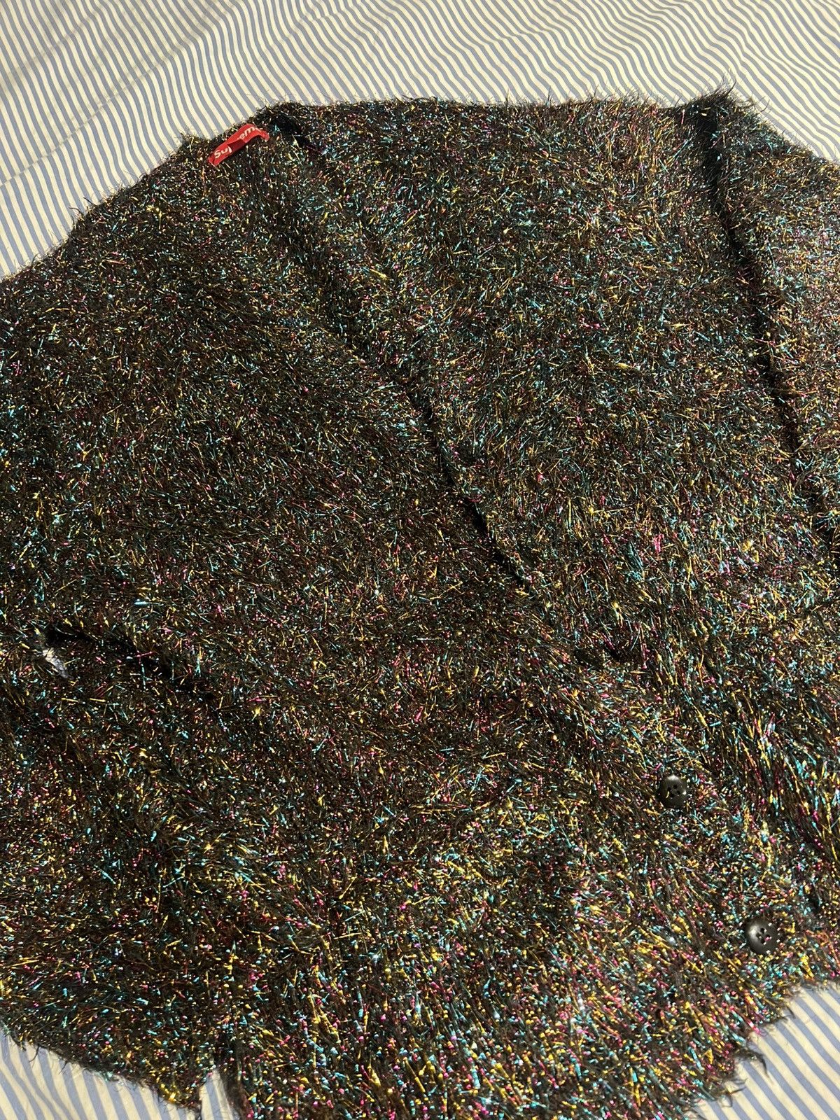 Supreme Supreme ss23 SPARKLE cardigan Size US M / EU 48-50 / 2 - 2 Thumbnail