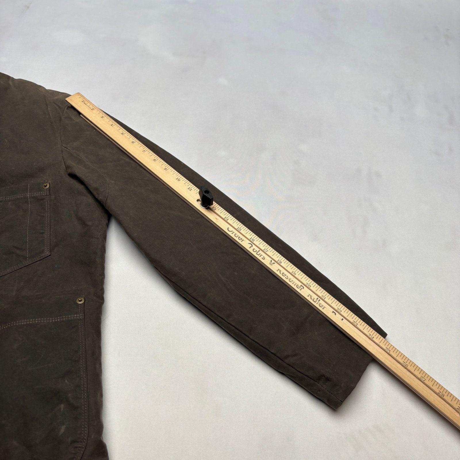Billy Reid Billy Reid MSL ALA Waxed Cotton Chore Coat Men's Medium Size US M / EU 48-50 / 2 - 9 Thumbnail