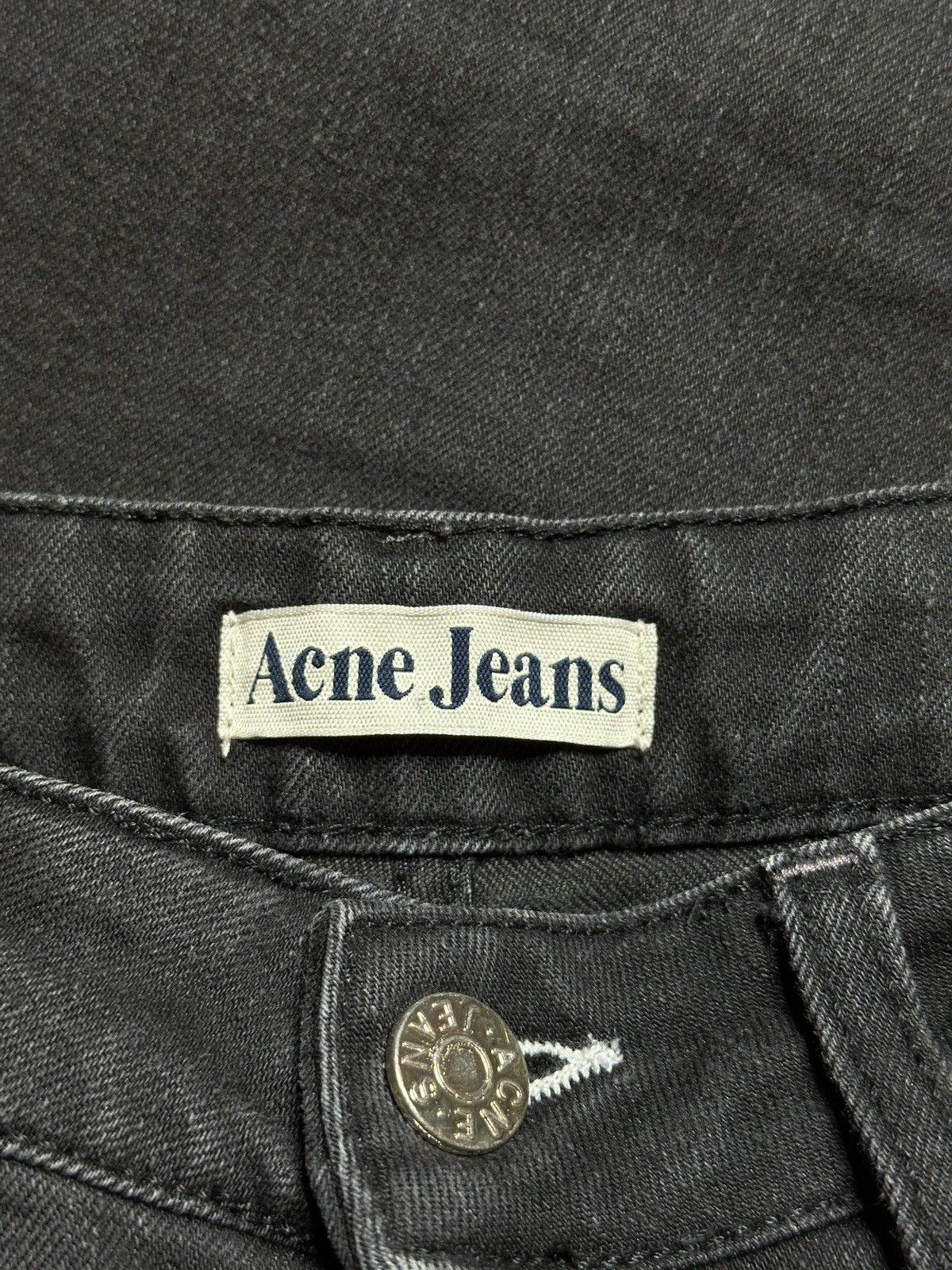 Acne Studios Acne Studios Hex Cut Denim Black Jeans Size US 28 / EU 44 - 3 Thumbnail