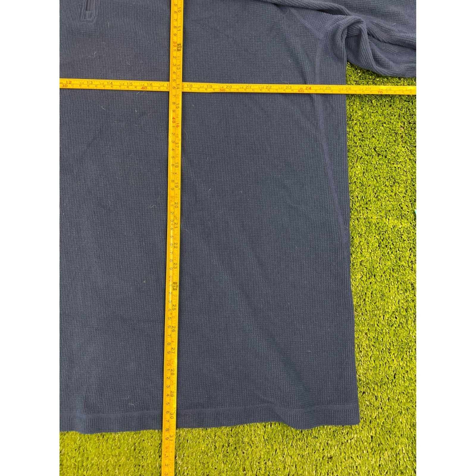 Nike ACG Nike ACG Mens XXL Blue Waffle Knit 1/4 Zip Pullover Size US XXL / EU 58 / 5 - 5 Thumbnail