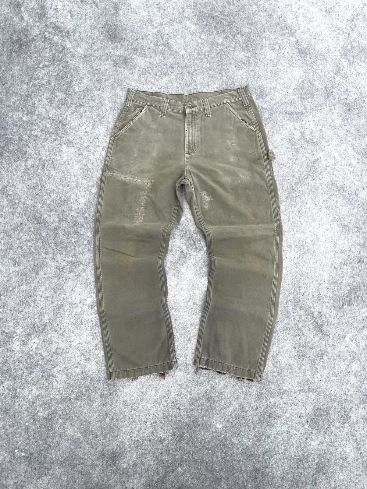 Carhartt Carhartt Carphenter Pants Moss Size US 34 / EU 50 - 3 Thumbnail