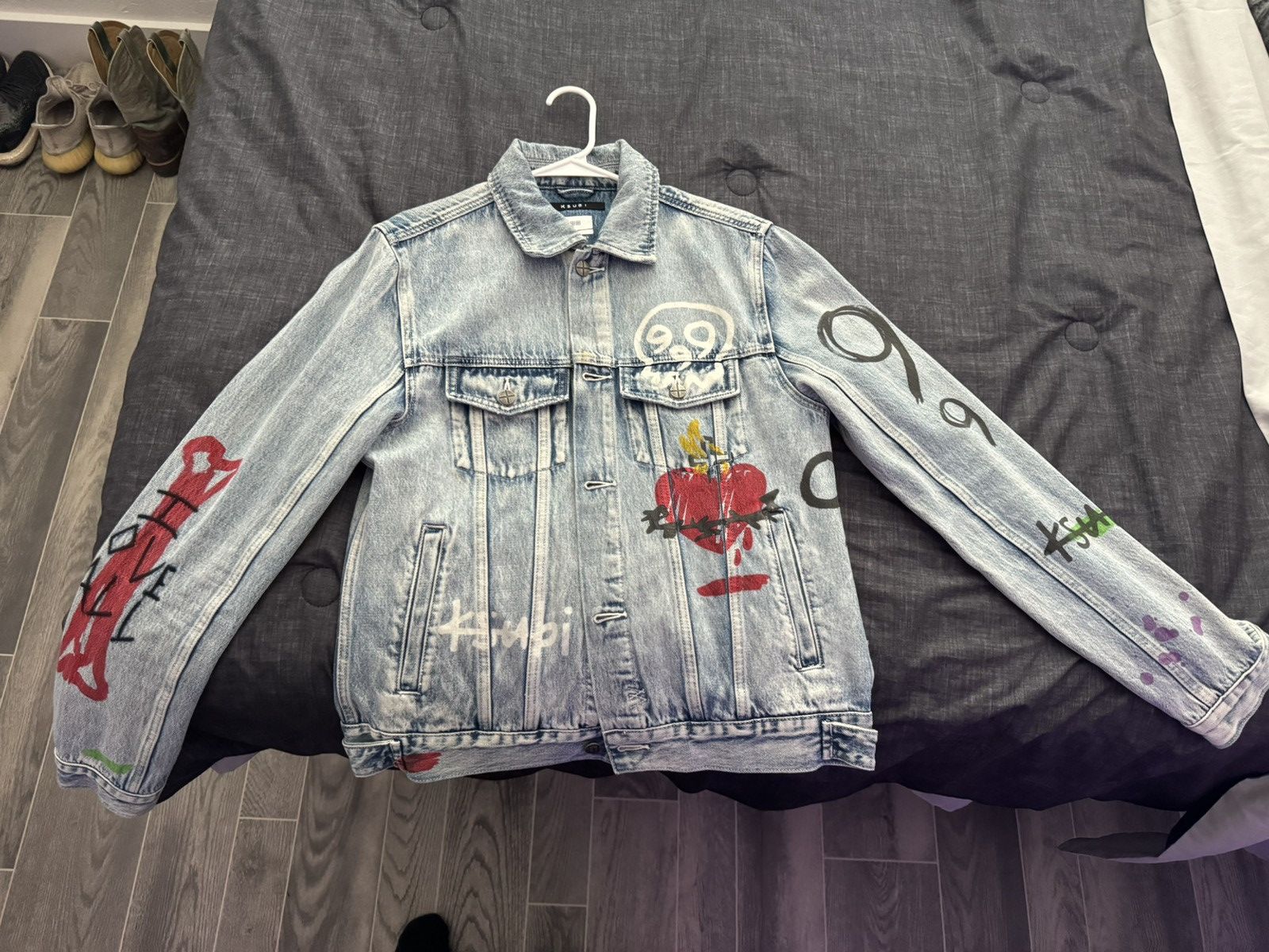 Ksubi Ksubi x 999 Club Blue Denim Jacket Size US L / EU 52-54 / 3 - 1 Preview
