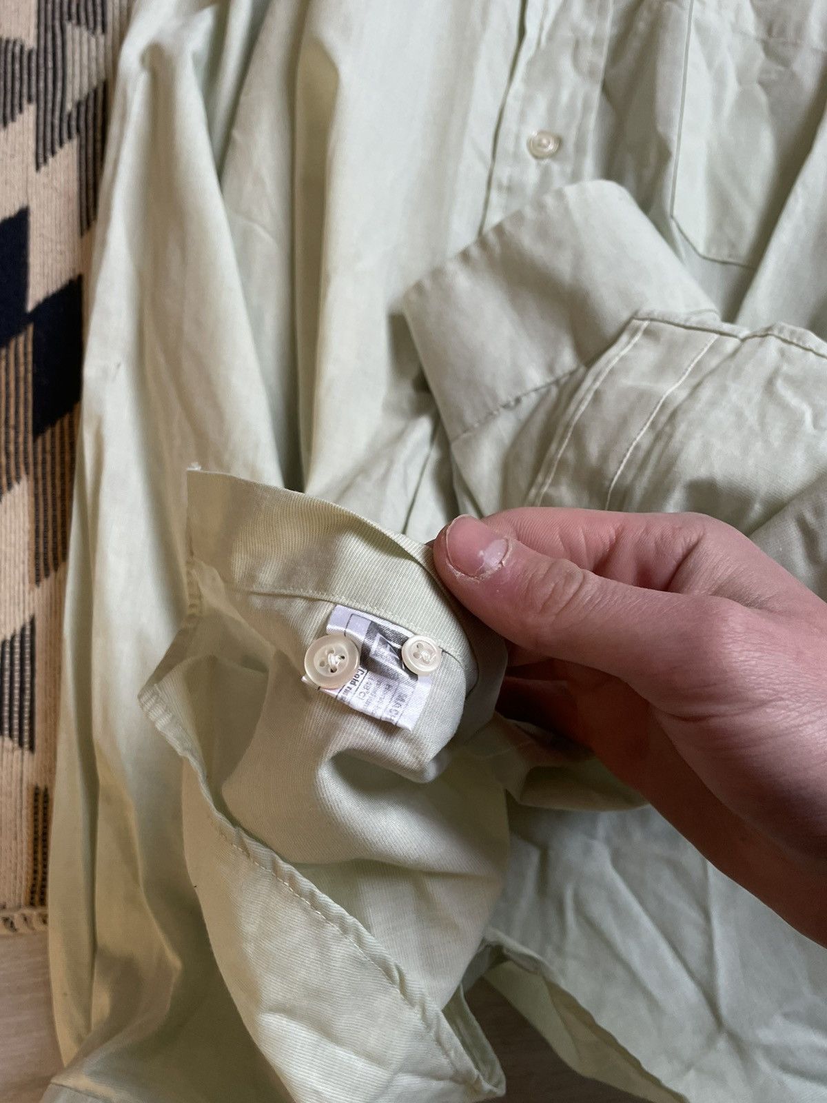 Christian Dior Monsieur × Vintage Christian Dior Monsieur Logo Button Up Shirt Size US L / EU 52-54 / 3 - 10 Thumbnail