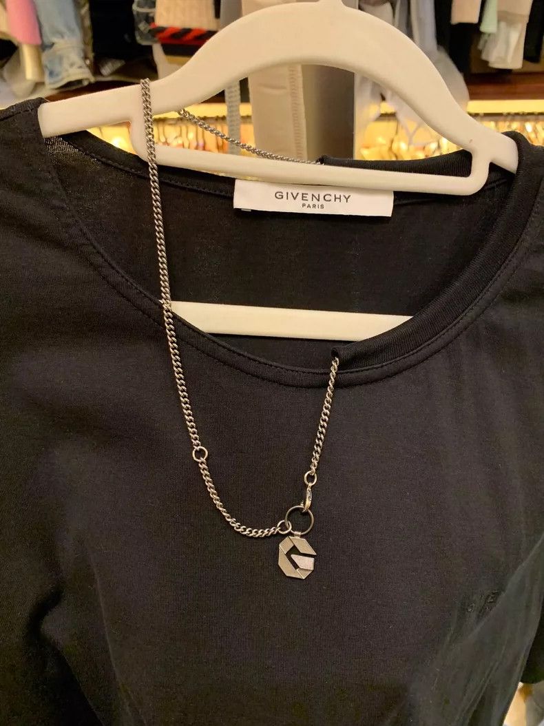 Givenchy Givenchy Size3XL Black Chain T-Shirt Size US M / EU 48-50 / 2 - 3 Thumbnail
