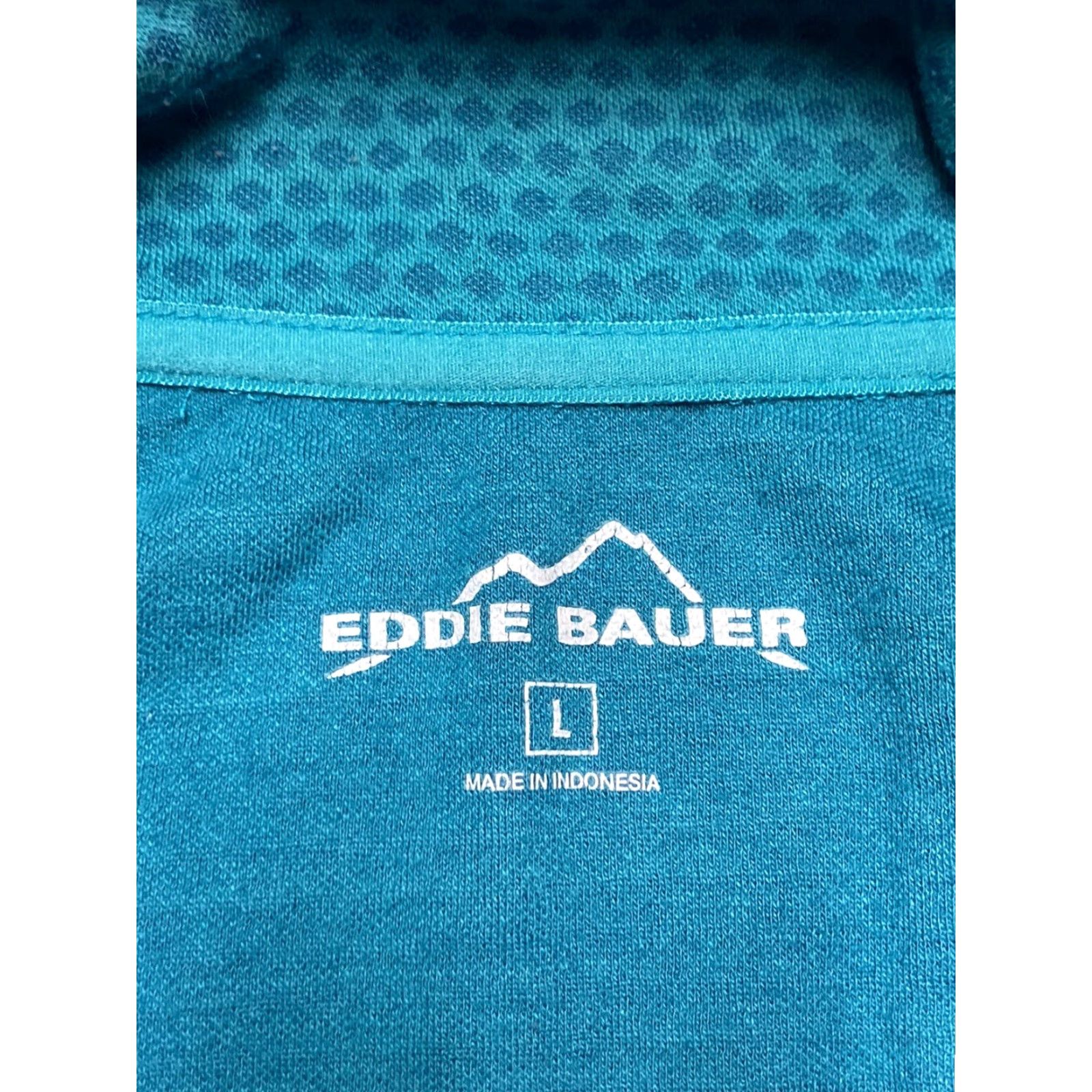 Eddie Bauer Eddie Bauer 1/4 Zip Long Sleeve Lightweight Pullover Women L Blue Jacket Pullover Activewear Womens 1/4 Zip Size L / US 10 / IT 46 - 5 Thumbnail
