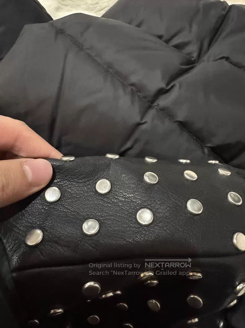 Saint Laurent Paris Saint Laurent Paris Studded Leather Padded Jacket Size US M / EU 48-50 / 2 - 9 Thumbnail