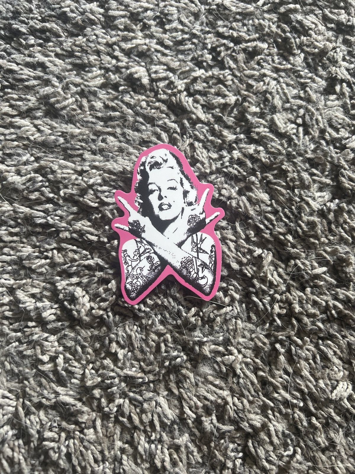 Hypebeast × Vintage Tatted Marilyn Monroe Sticker Size ONE SIZE - 1 Thumbnail